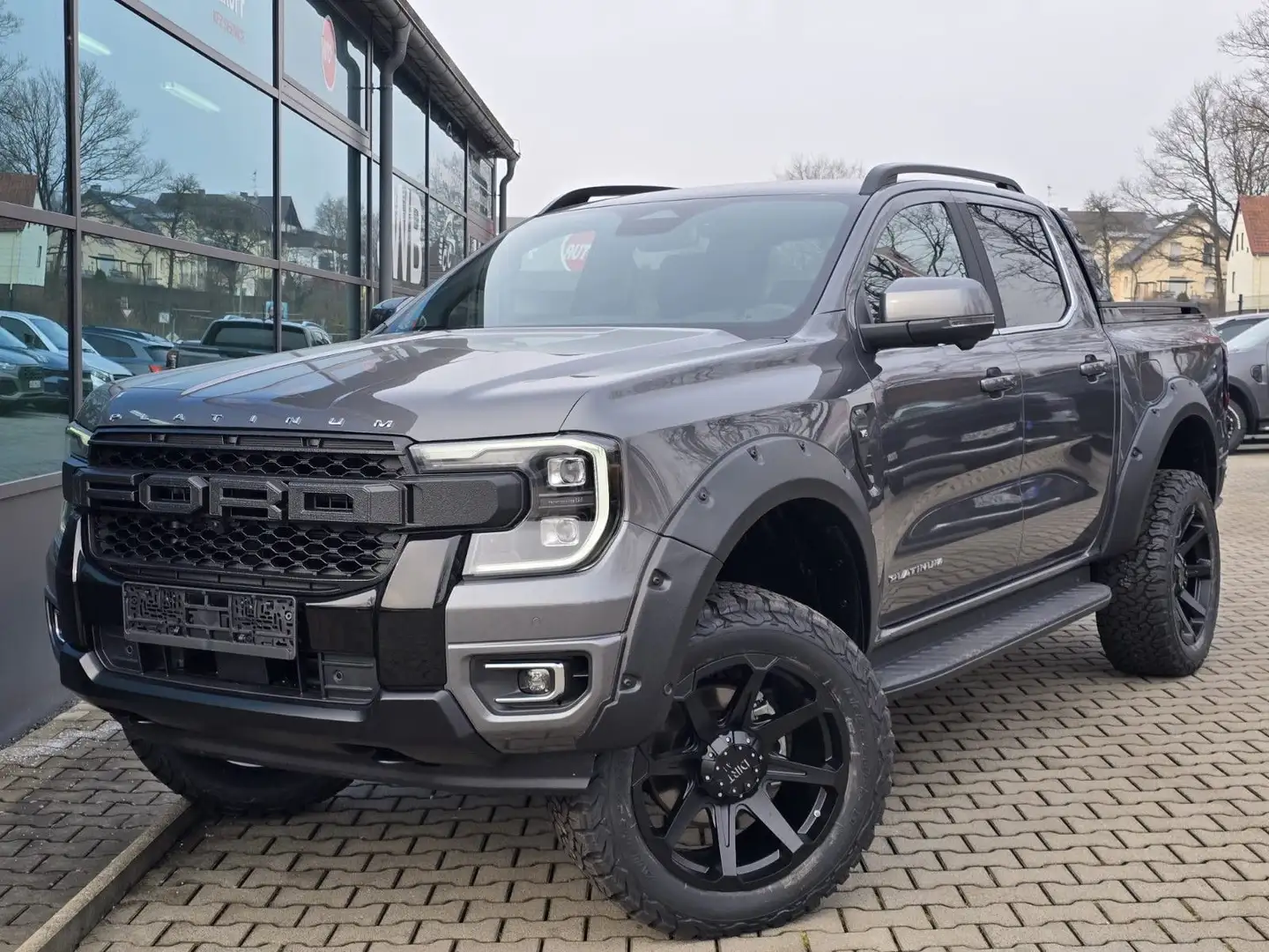 Ford Ranger Platinum HÖHER Breiter Alu20 T73 Rollo Standhzun Grau - 2
