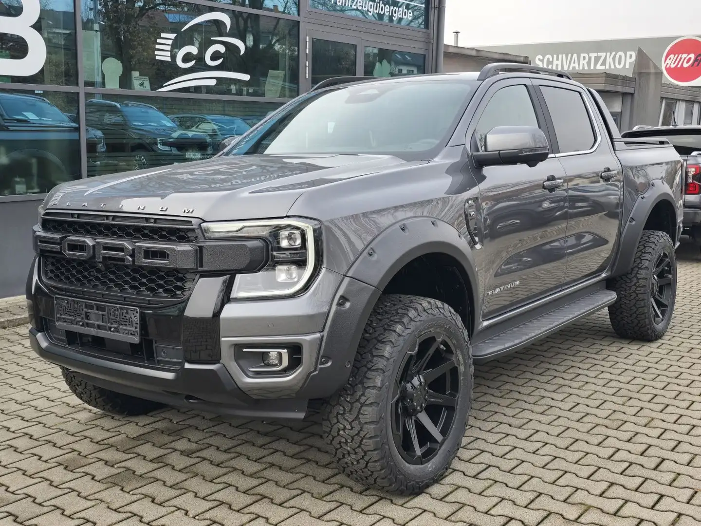 Ford Ranger Platinum HÖHER Breiter Alu20 T73 Rollo Standhzun Grau - 1