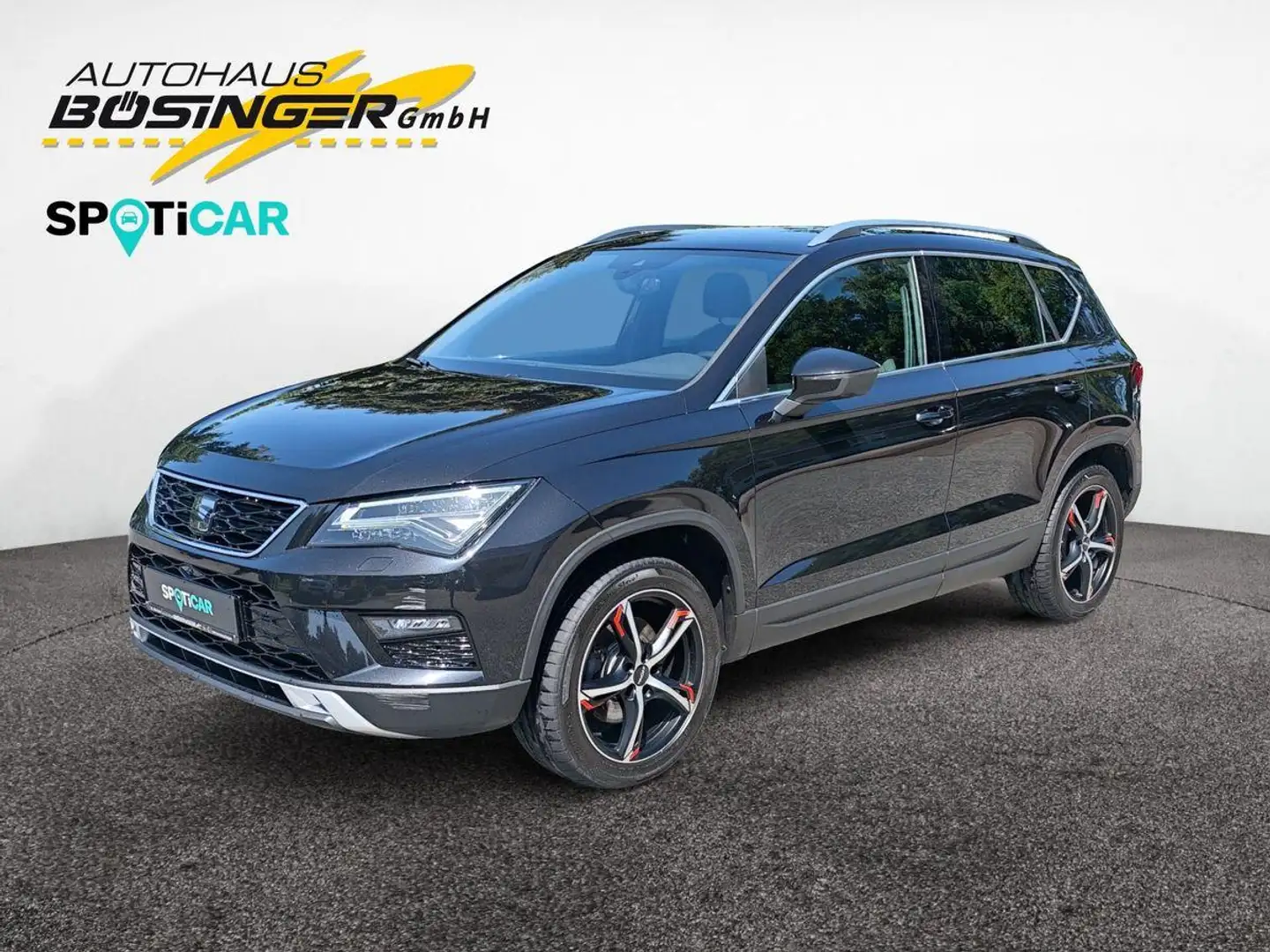 SEAT Ateca Xcellence 4Drive 2.0TDI DSG Navi/AHK/ TOP Noir - 2