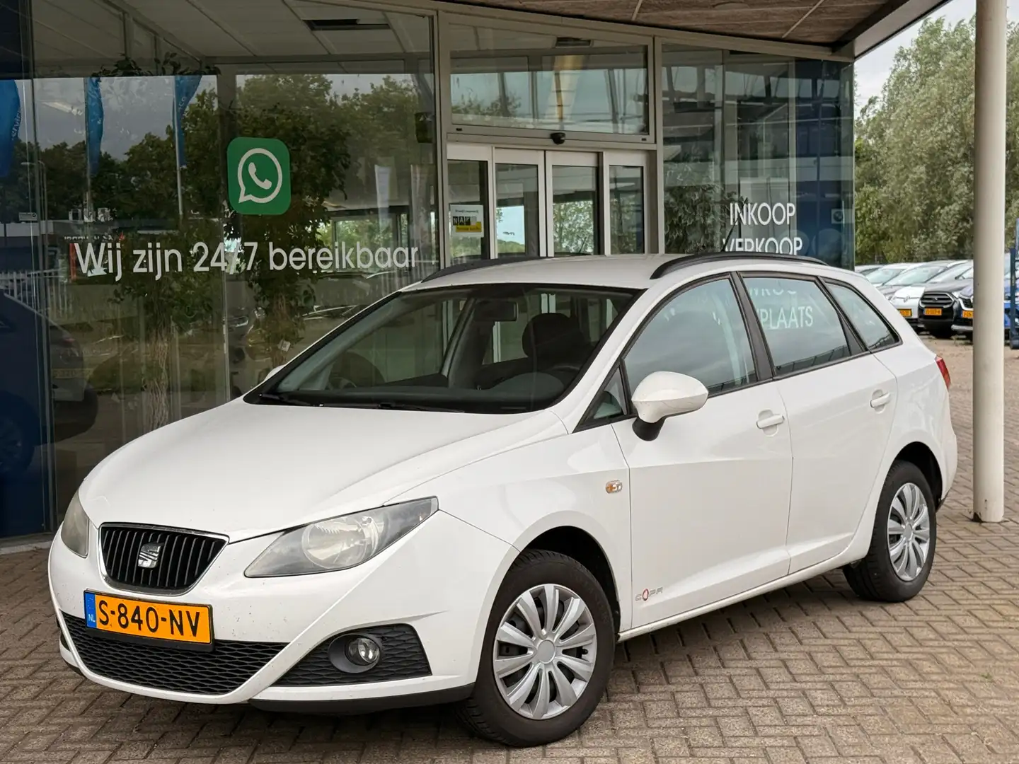 SEAT Ibiza ST 1.2 Reference Airco Blanc - 1
