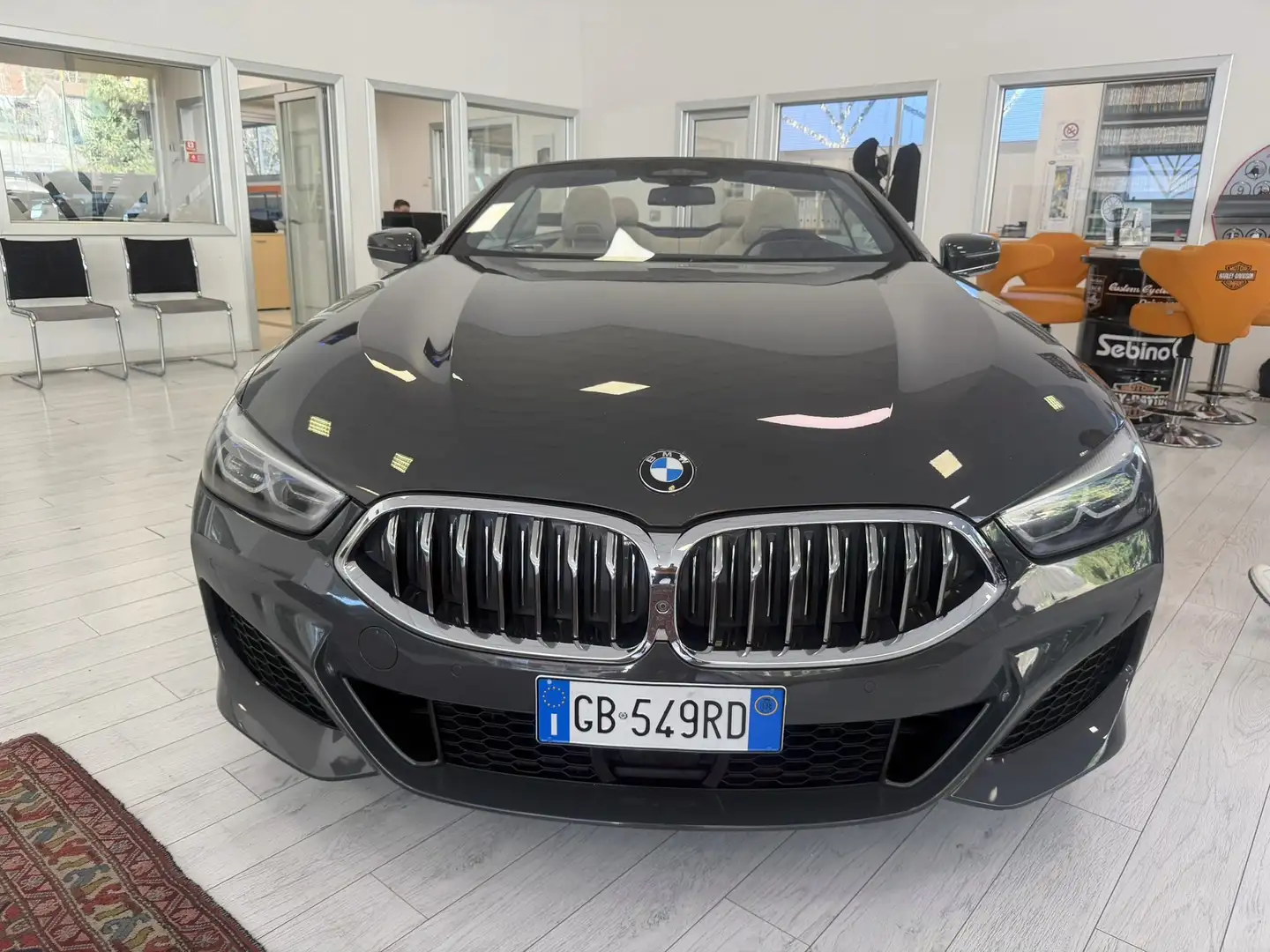 BMW M850 M 850i Cabrio xdrive auto Grigio - 2