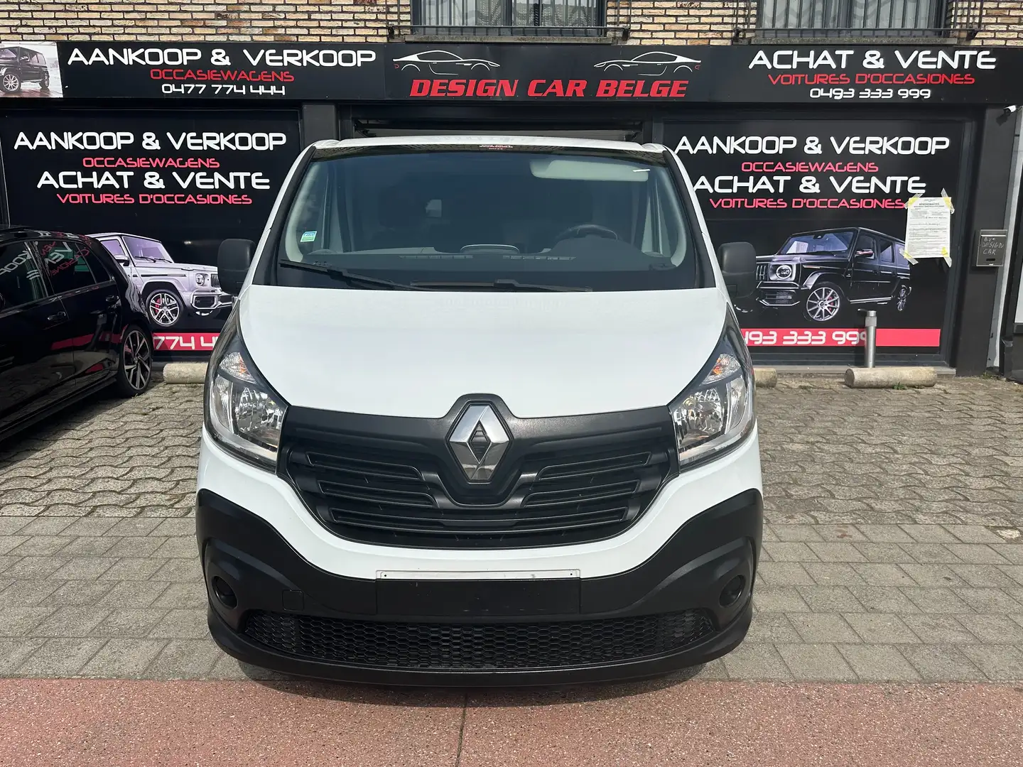 Renault Trafic Lang Chassi L2 Airco Navigation*100000km Car Pass* Blanc - 2