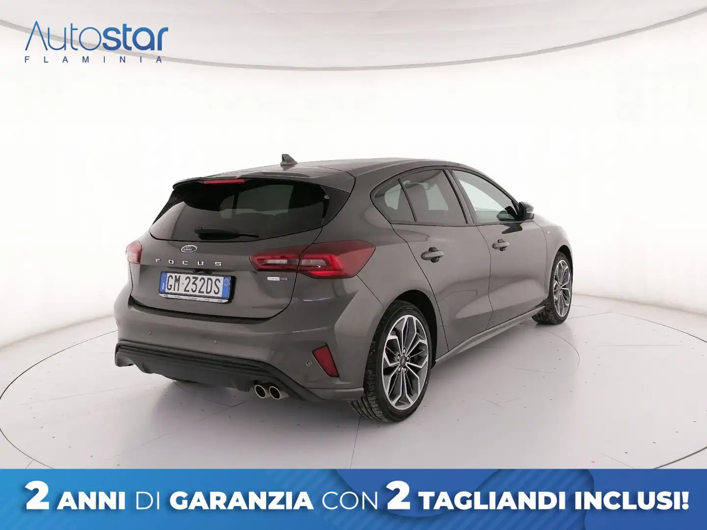 Ford Focus 1.0t ecoboost h ST-Line X 125cv Grigio - 2