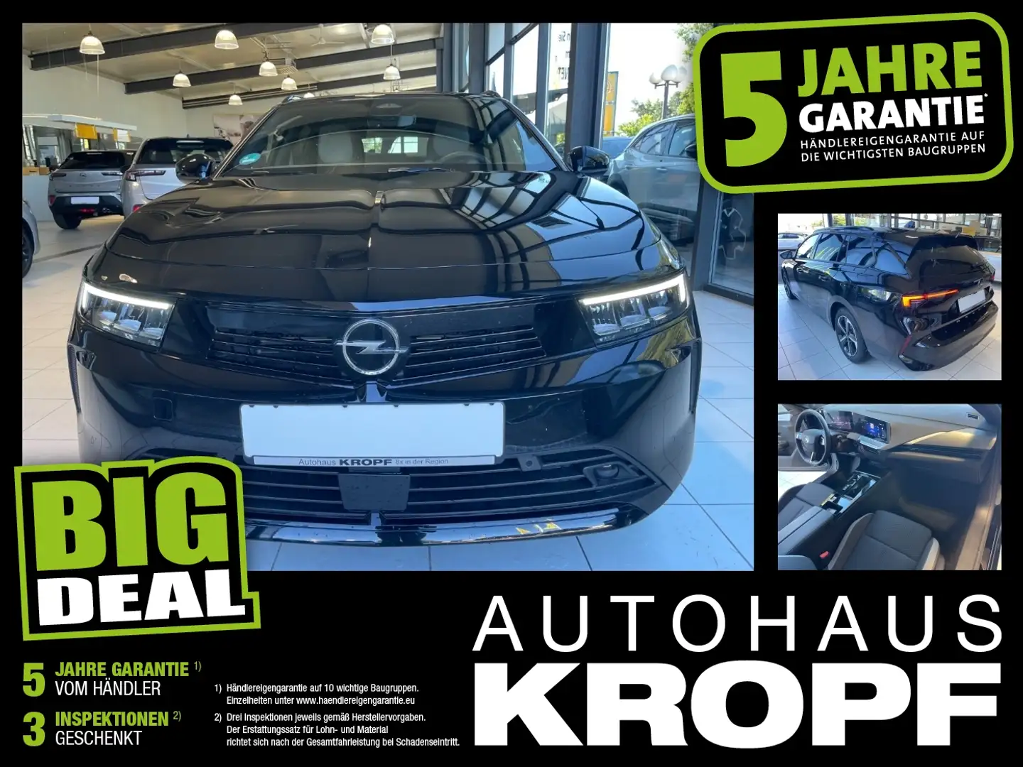 Opel Astra L Sports Tourer 1.5 D Enjoy LED+KlimaA+LM Schwarz - 1