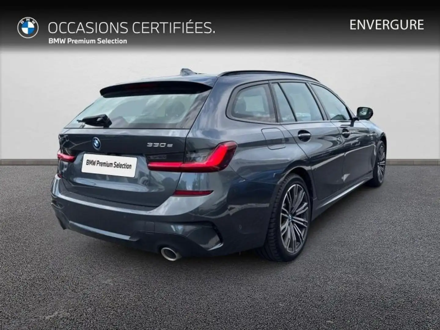 BMW 330 330eA xDrive 292ch M Sport Gris - 2