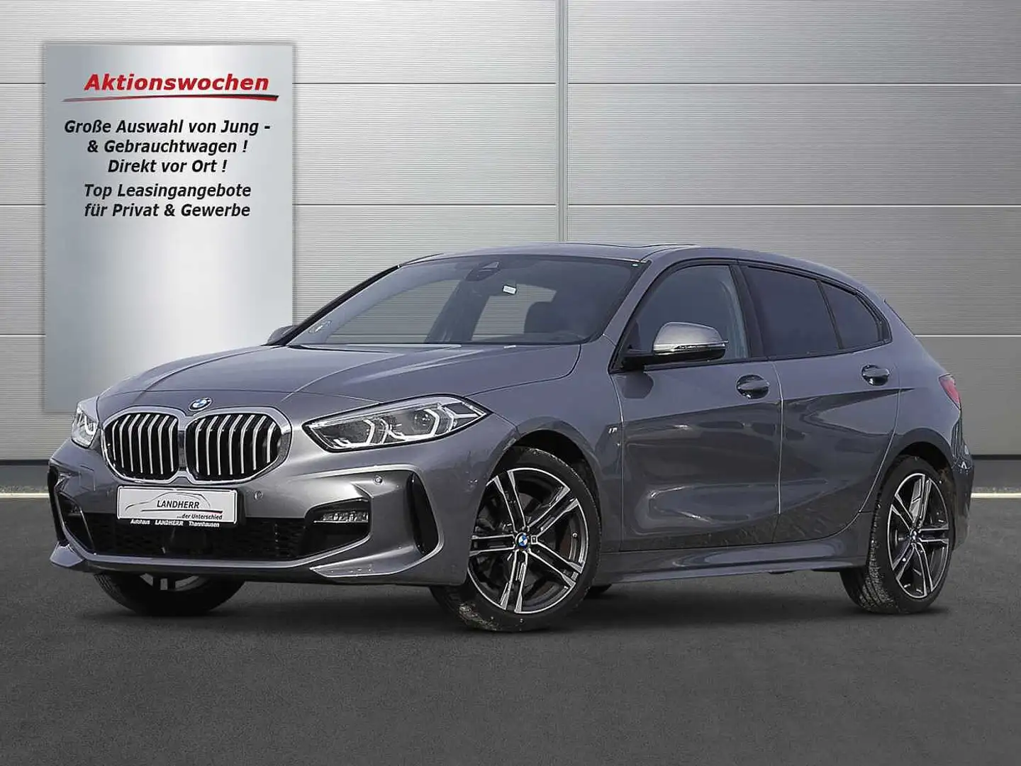 BMW 120 d xDrive M Sport //Pano/LED/Navi/Kamera/Sitzheizun Grau - 2