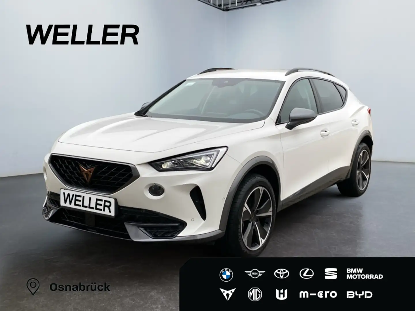 CUPRA Formentor 2.0 TDI 4Dr DSG *LED*AHK*Memory*CAM*SHZ* Weiß - 1