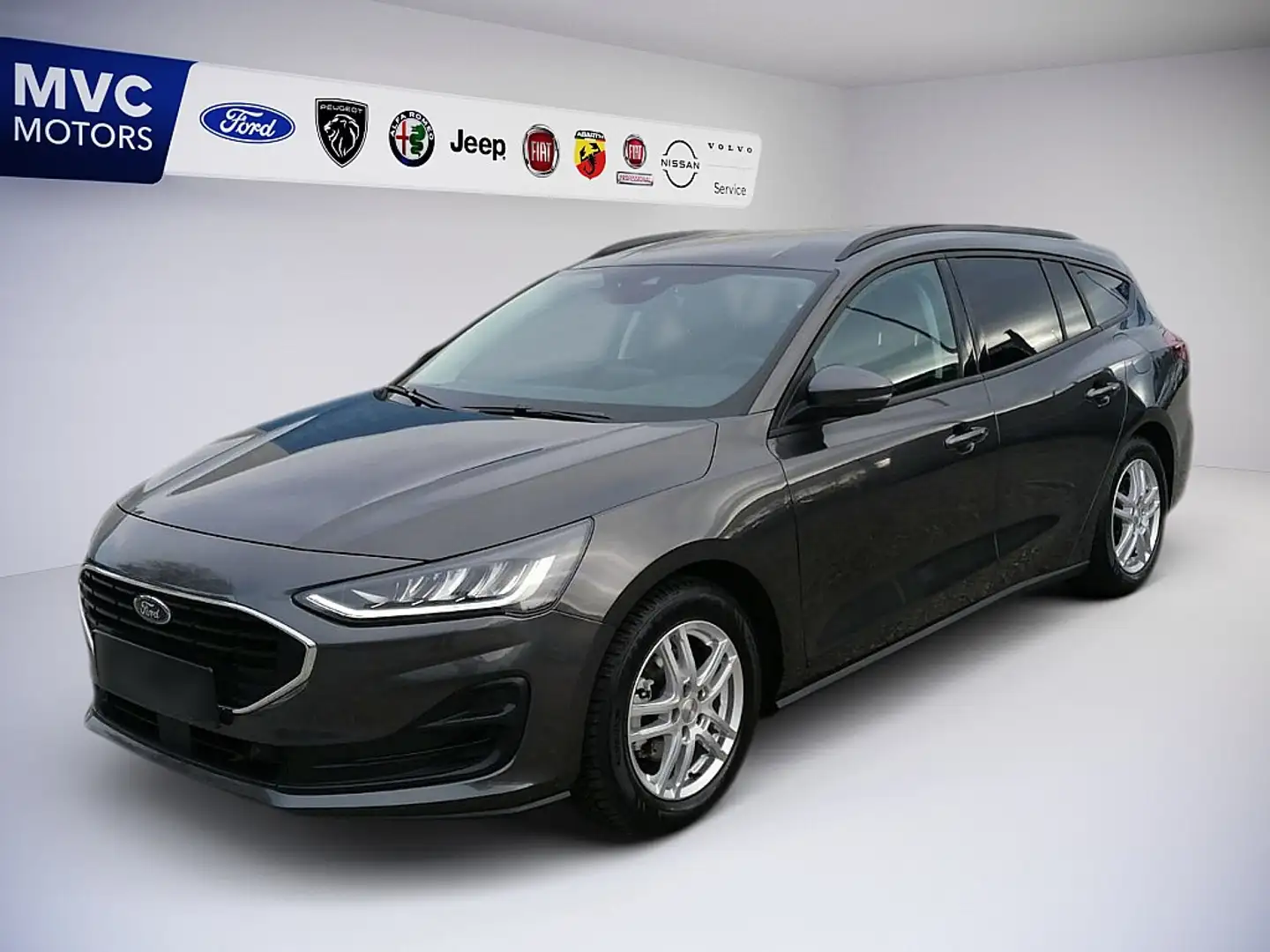 Ford Focus Turnier 1,5 EcoBlue Titanium Style Aut. Gris - 2