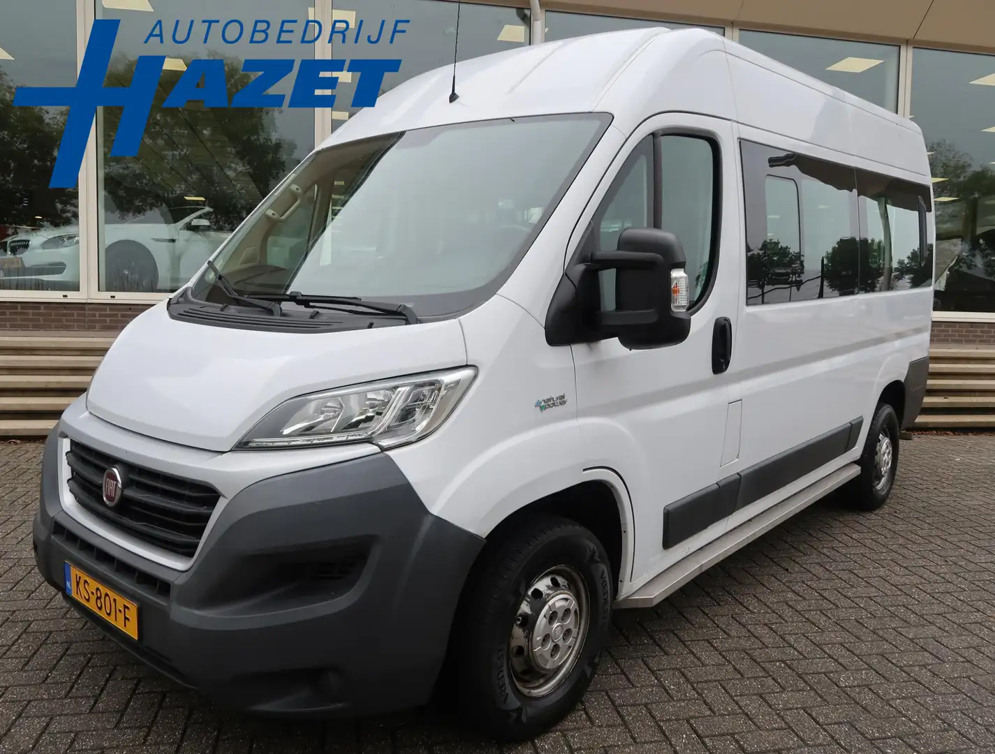 Fiat Ducato Combinato 35 9-PERS. 3.0 NATURAL POWER CNG / BENZI Wit - 1