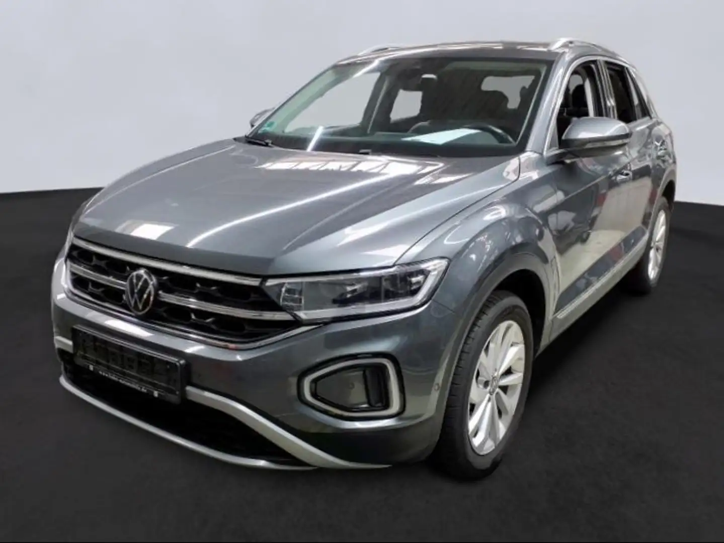 Volkswagen T-Roc 1.5 TSI STYLE DSG AHK*LED*Navi*ACC*App-Co. Gris - 2
