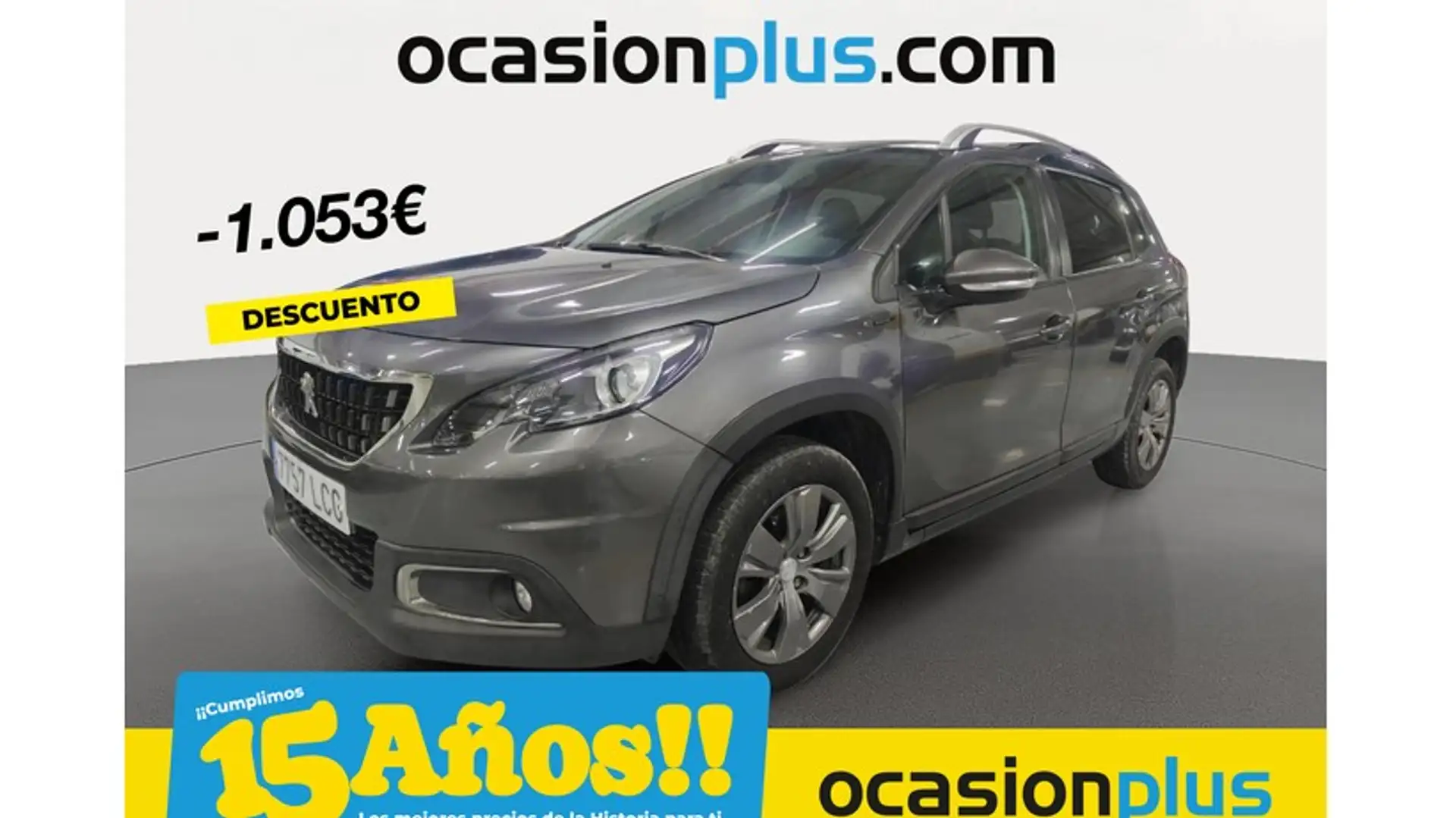 Peugeot 2008 1.2 PureTech S&S Signature 110 Gris - 1