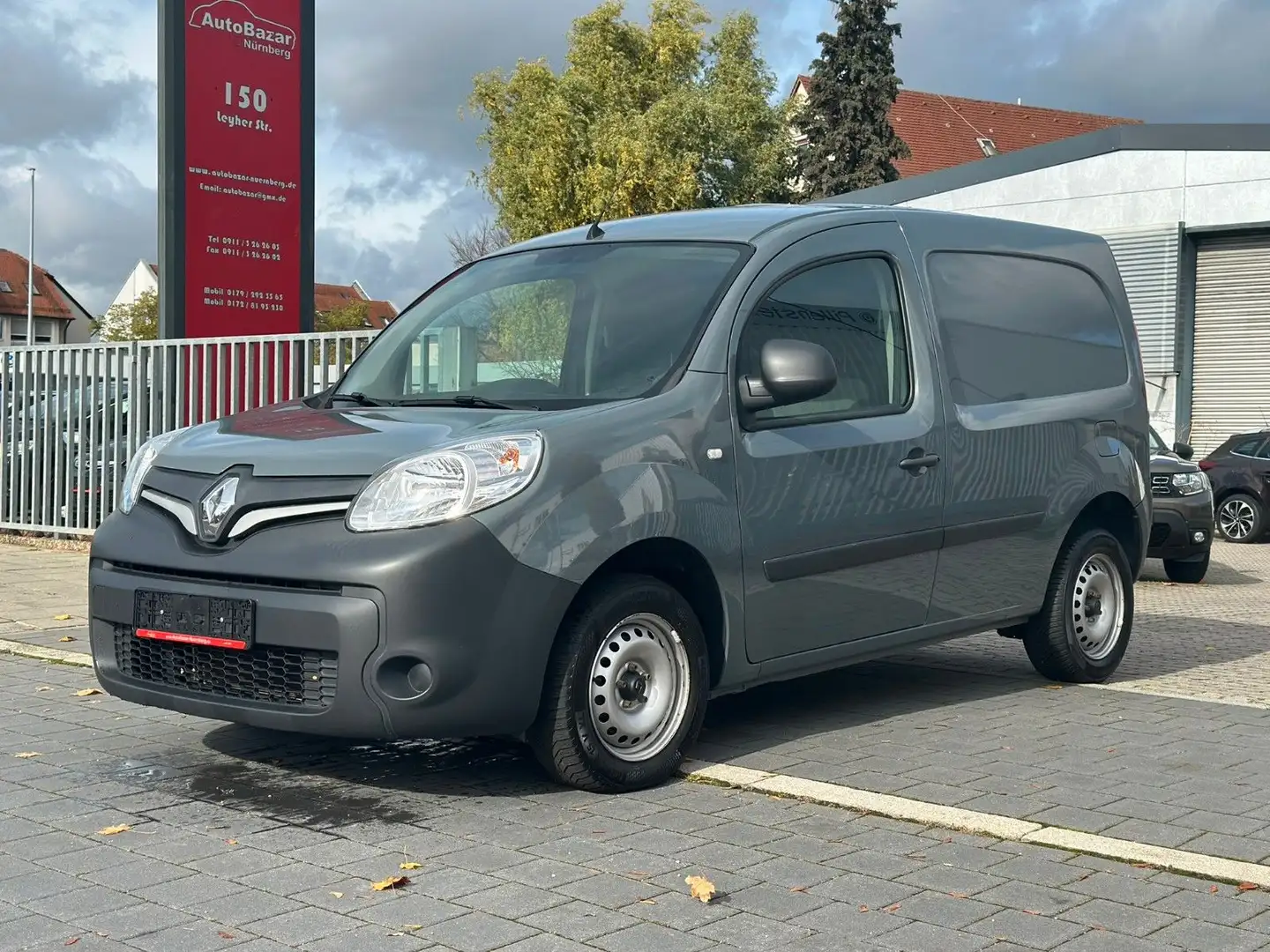 Renault Kangoo Rapid Basis, 1 Hand, Scheckheft, Schön Grau - 1