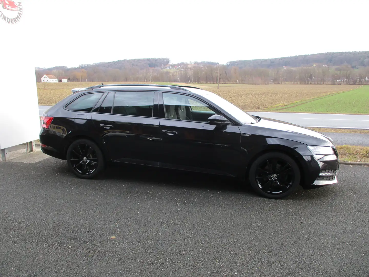 Skoda Superb Sportline DSG ACC RFK Schwarz - 2