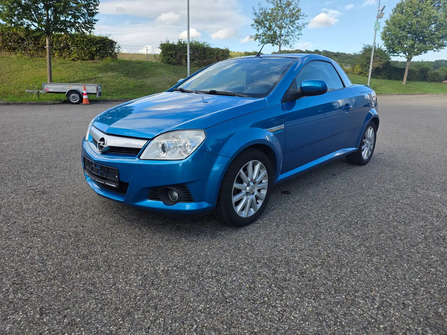 Opel Tigra Cosmo*Cabrio*Klimaanlage*Rückfahrkamera Blau - 1