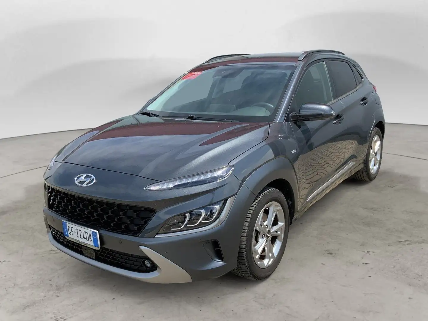 Hyundai KONA 1ªs. (2017-23) 1.0 T-GDI Hybrid 48V iMT XLine Grigio - 1
