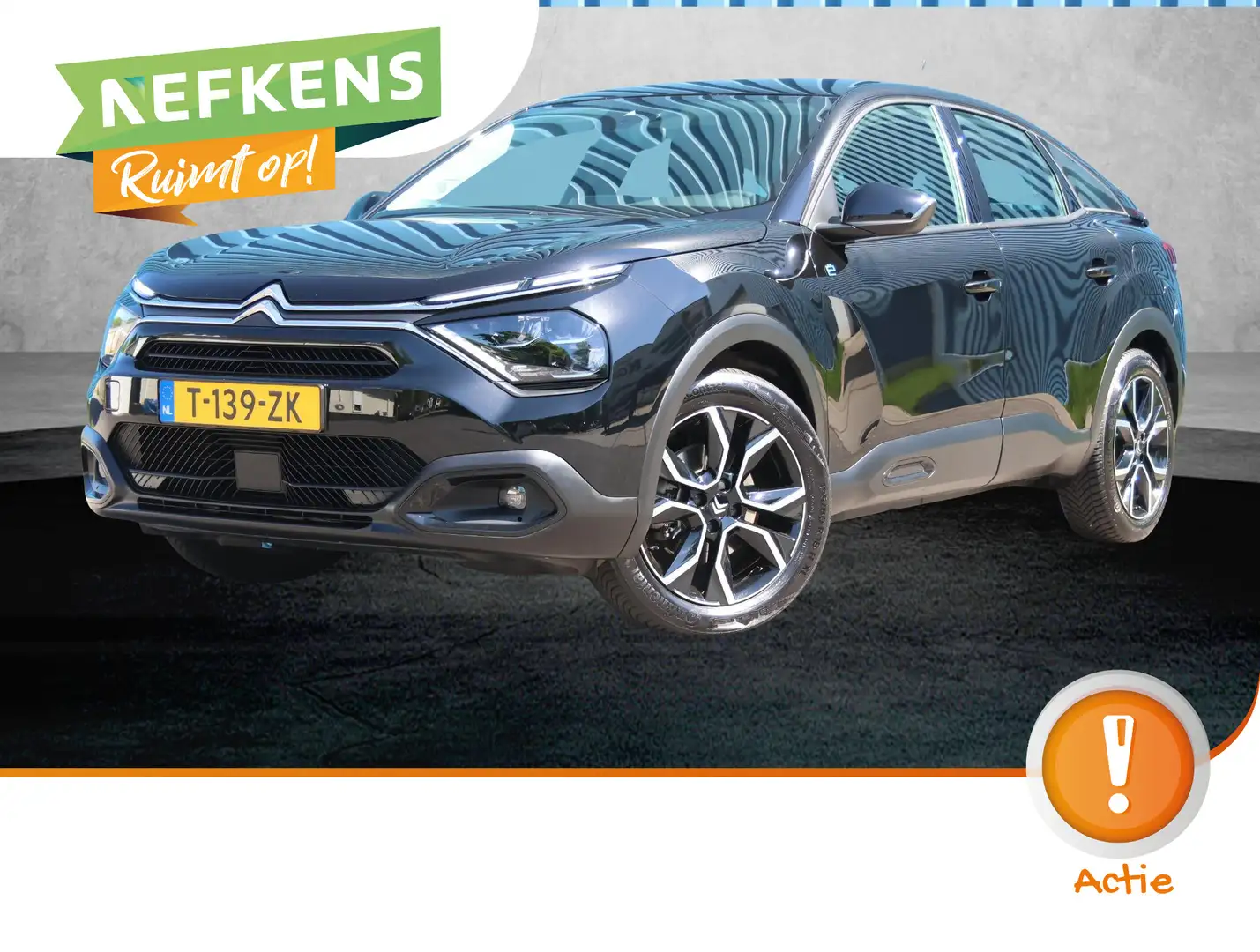 Citroen E-C4 Electric Feel 50 kWh | AppleCarPlay/AndroidAuto | Climate C Zwart - 1