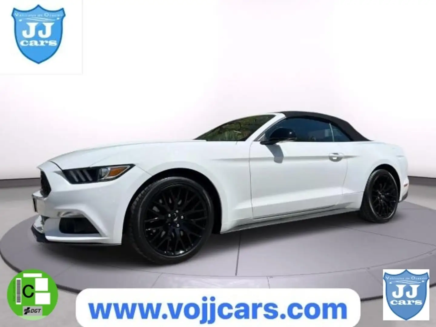Ford Mustang Convertible 2.3 EcoBoost Aut. Blanc - 1