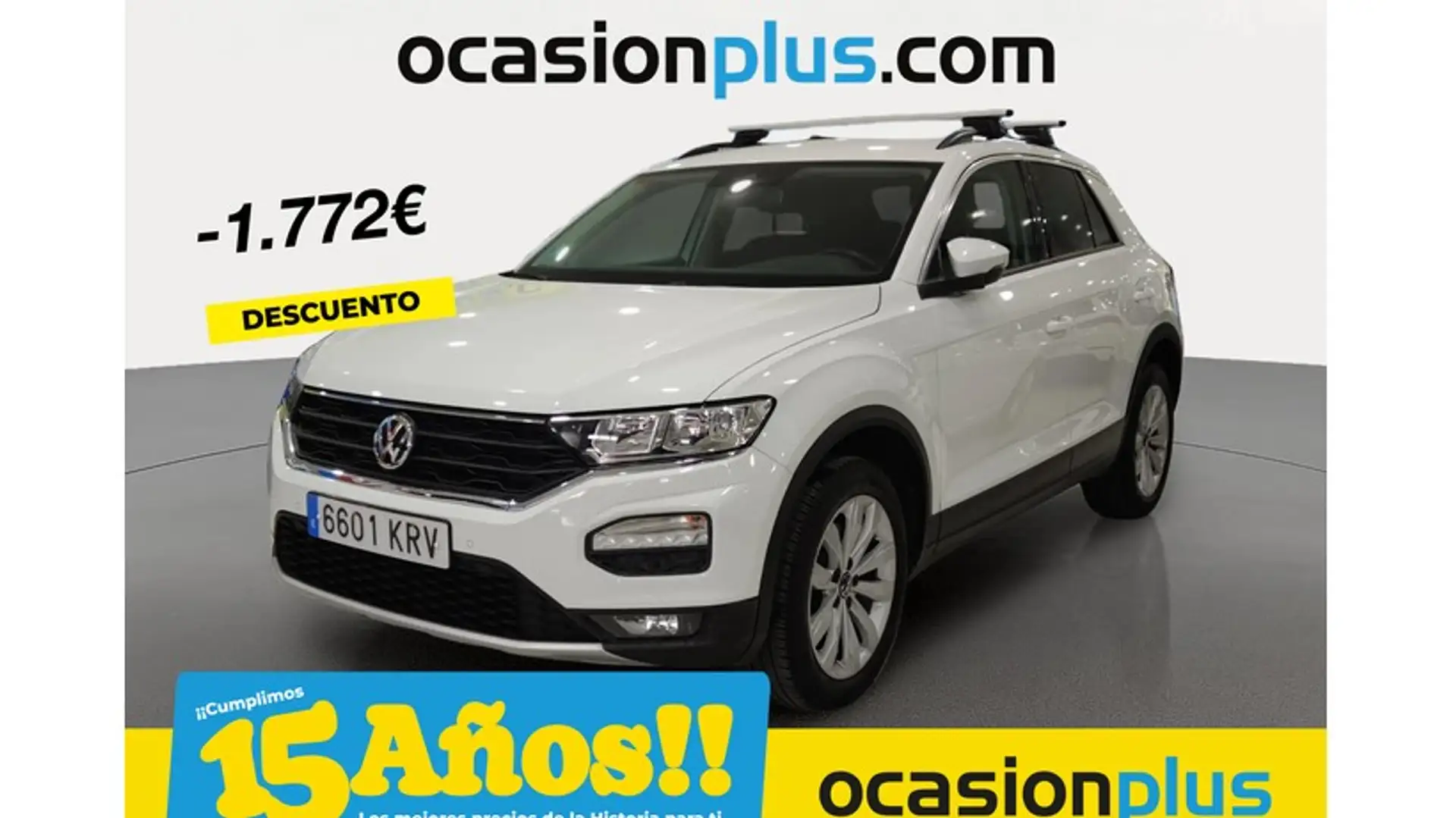 Volkswagen T-Roc 1.6TDI Advance Wit - 1
