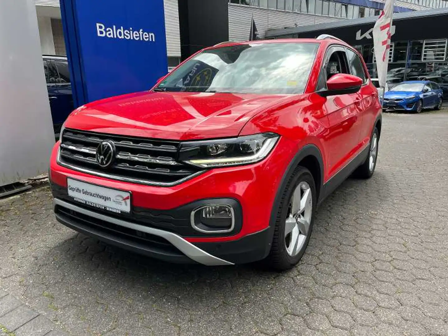 Volkswagen T-Cross 1.0 TSI, Style OPF, Highline Rosso - 1
