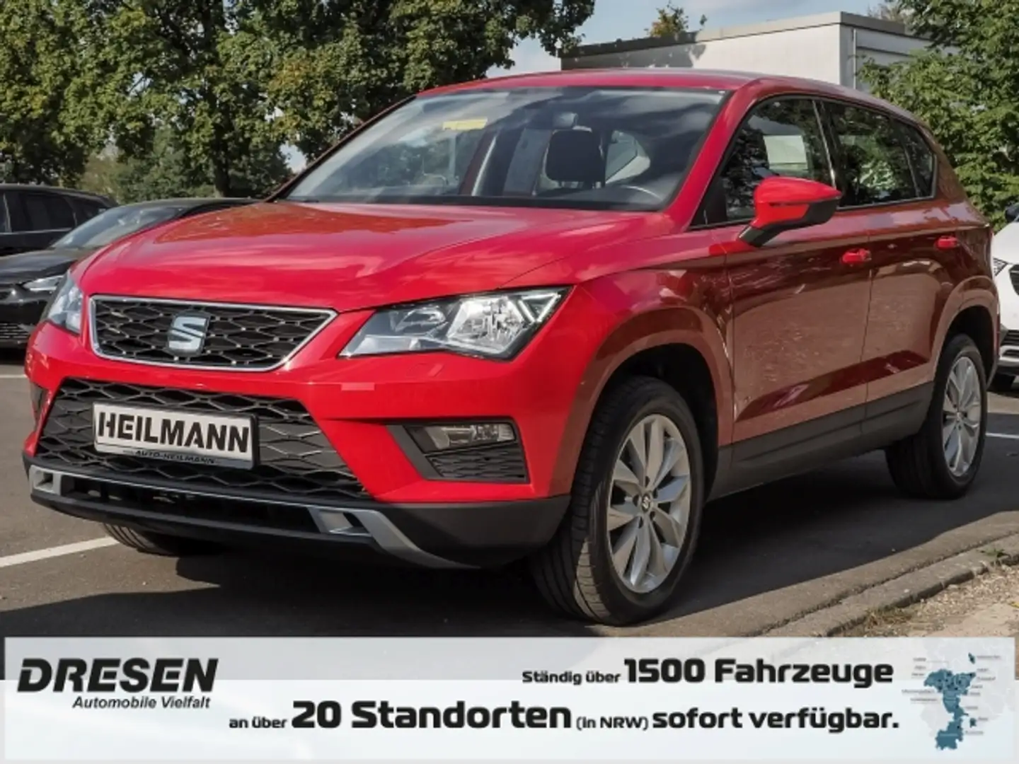 SEAT Ateca Style 1.4 TSI Climatronic/Sitz/WSS-Heizung/ PDC/Me Rosso - 1