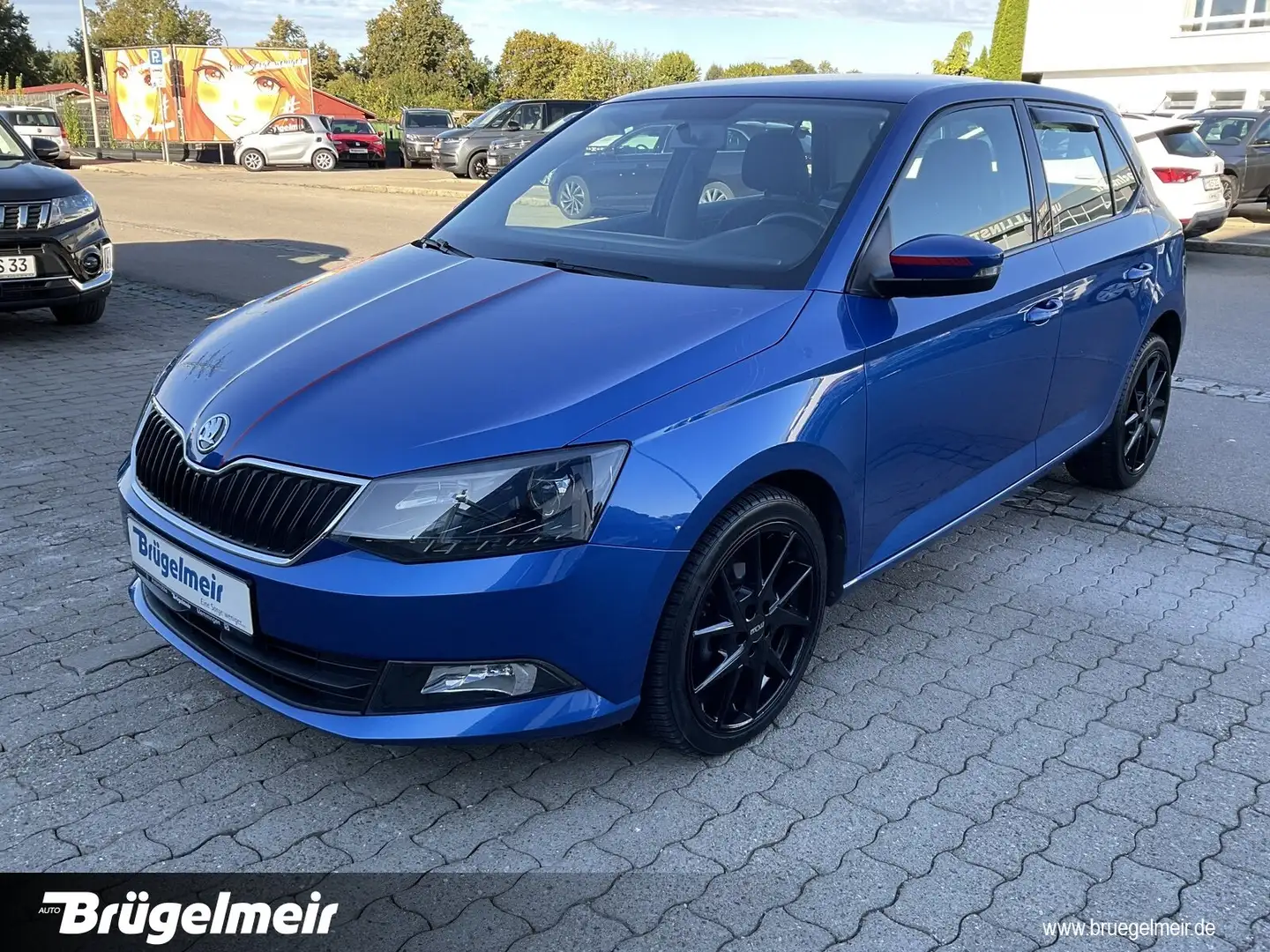 Skoda Fabia Fabia 1.2l TSI Ambition+AHK+KLIMA+SHZ+PDC+17“ Azul - 2