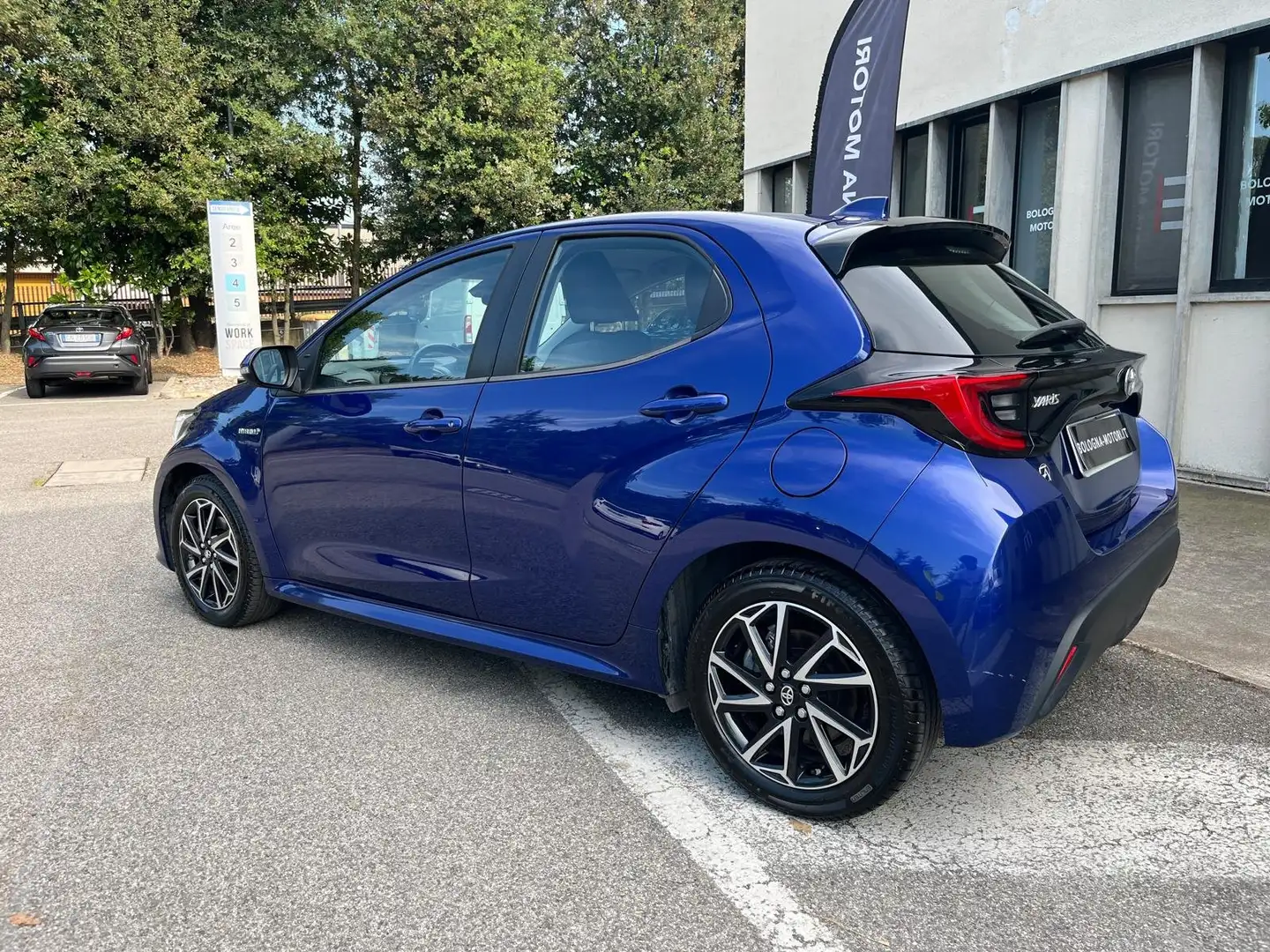Toyota Yaris Blauw - 2