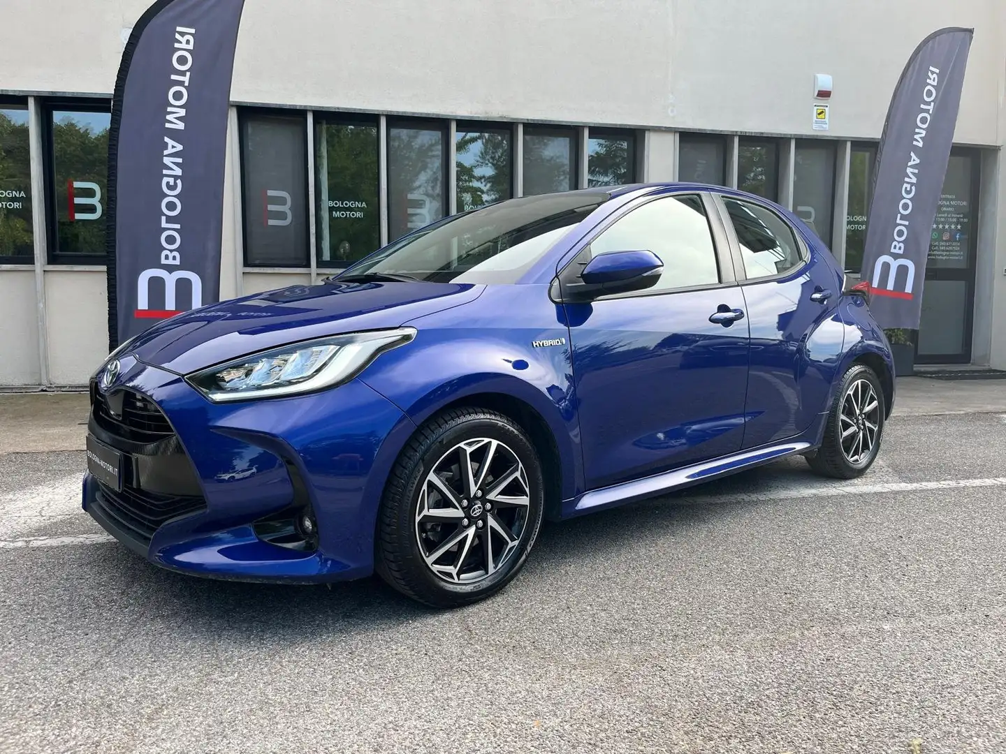 Toyota Yaris Blauw - 1