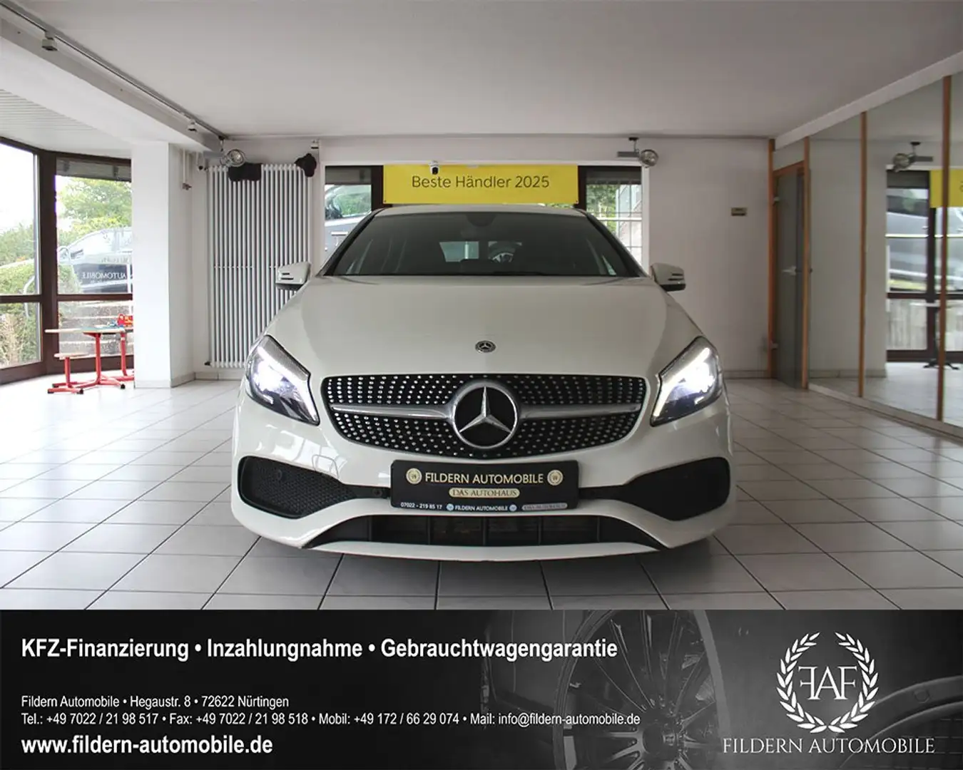 Mercedes-Benz A 200 d 7G-Tr. AMG LINE EDITION*LED*KAMERA*NAVI*ALCANTAR Weiß - 2