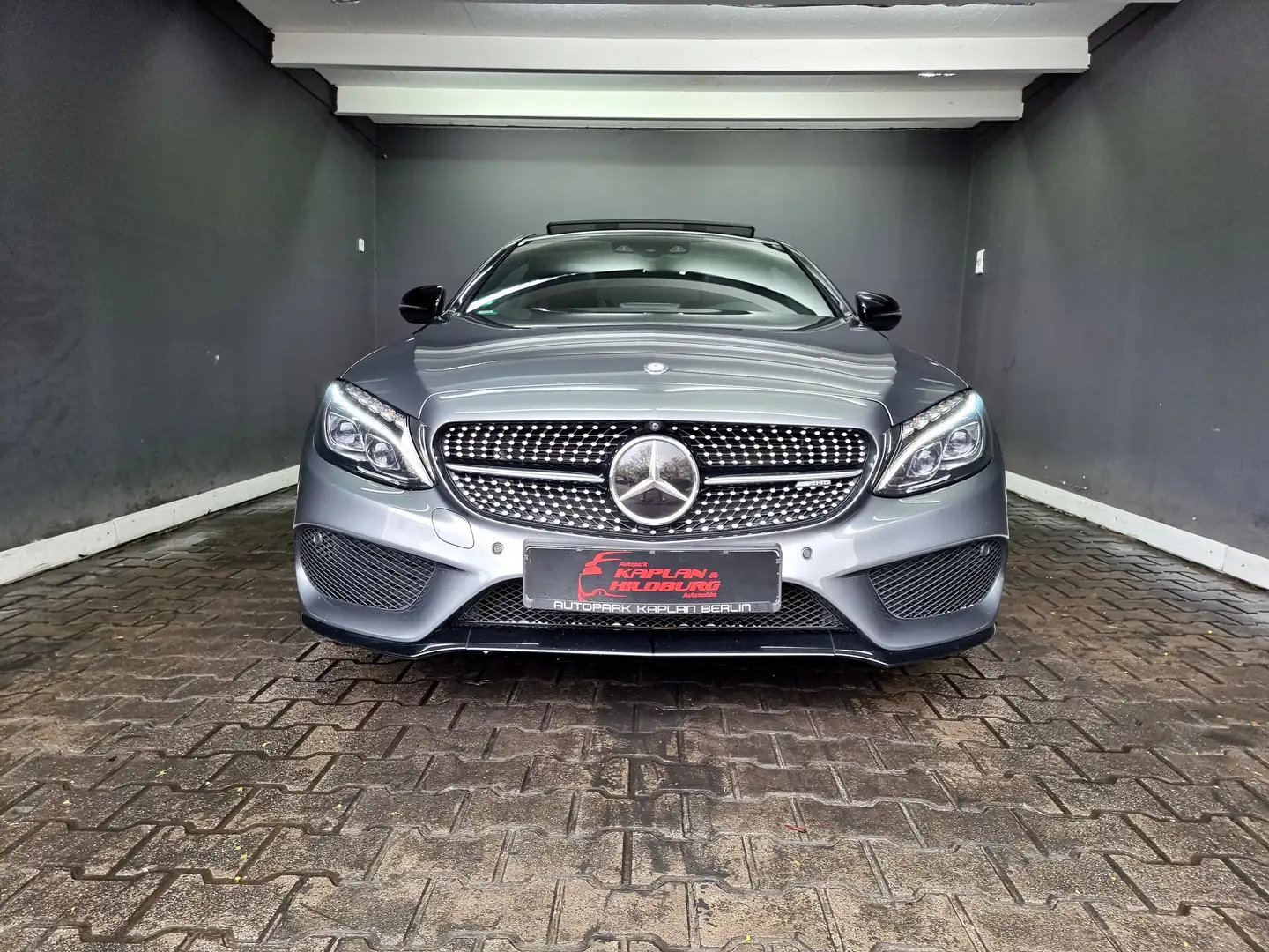 Mercedes-Benz C 43 AMG 4M COUPE, PANO, DISTRONIC, 360, LED, SPORTABGAS Gri - 2