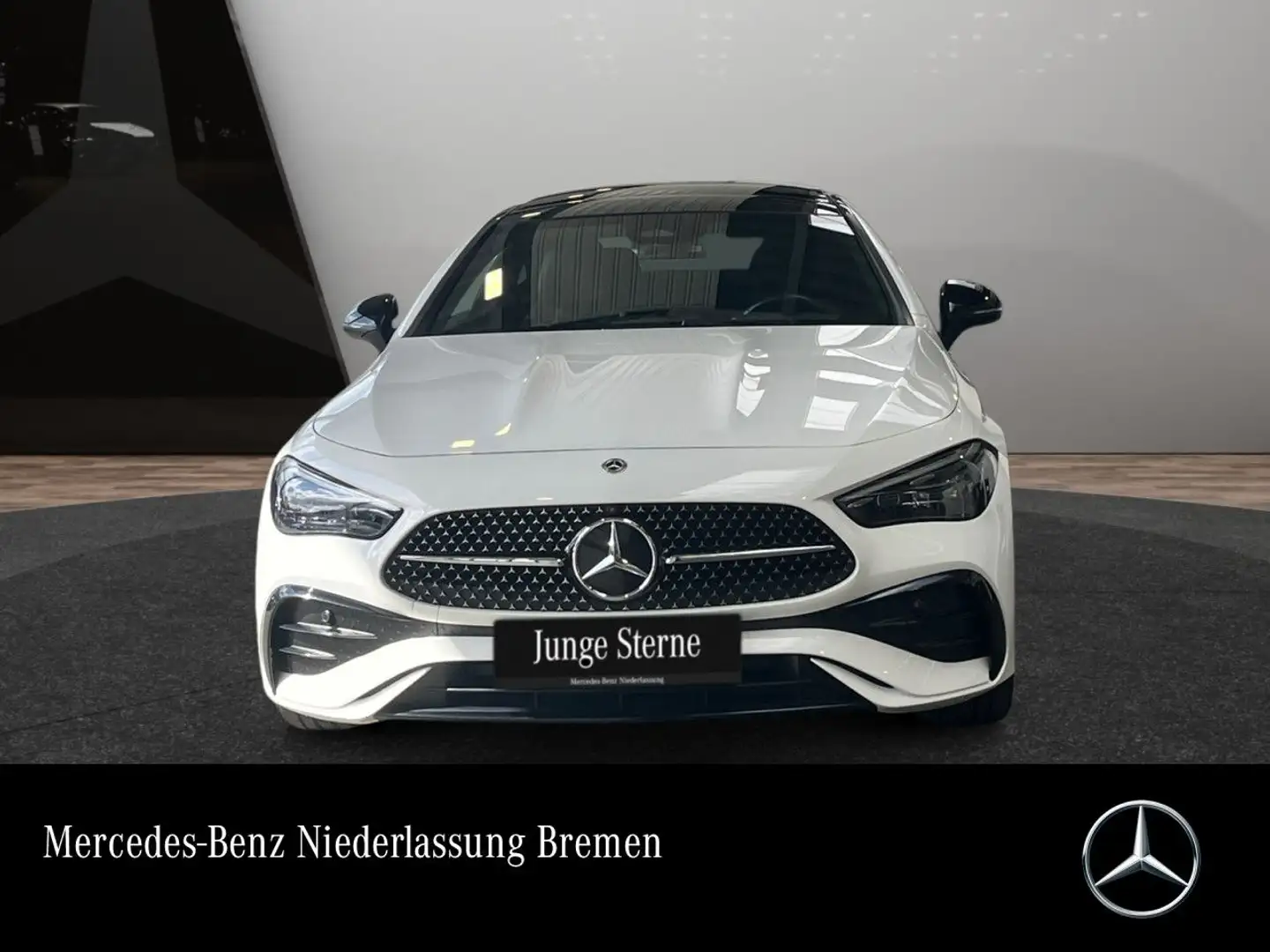 Mercedes-Benz CLE 300 4M AMG+NIGHT+PANO+360+BURMESTER+TOTW+9G Weiß - 1