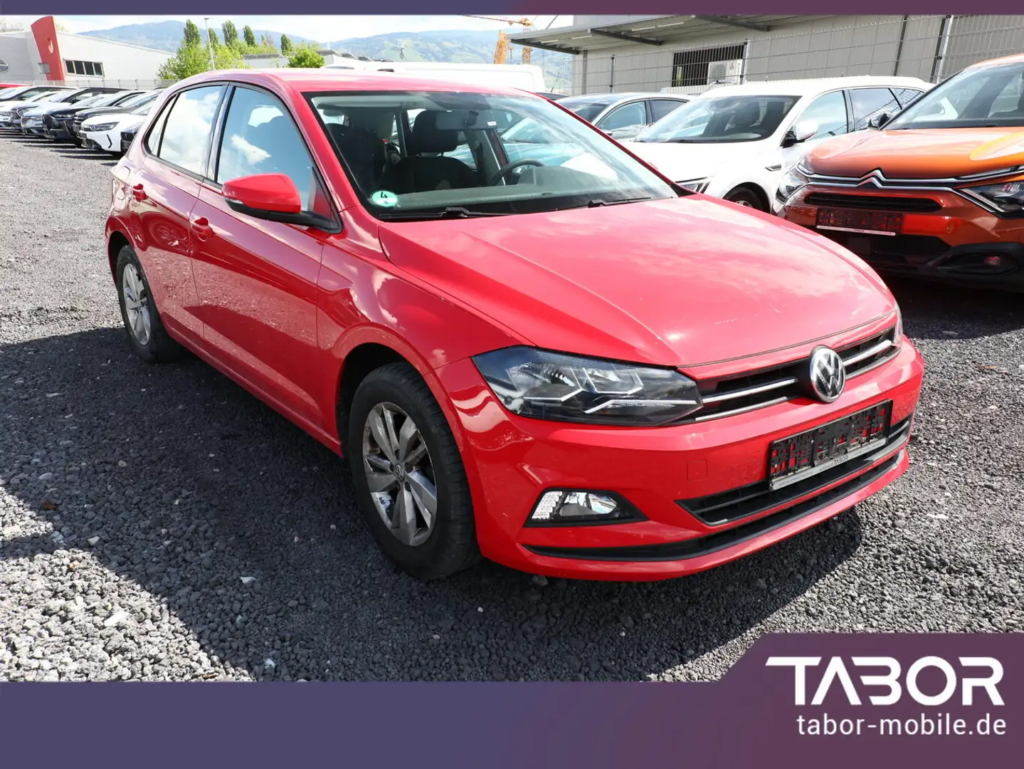 Volkswagen Polo 1.0 TSI 95 Comfortline Klima LM15Z CompC Rot - 2