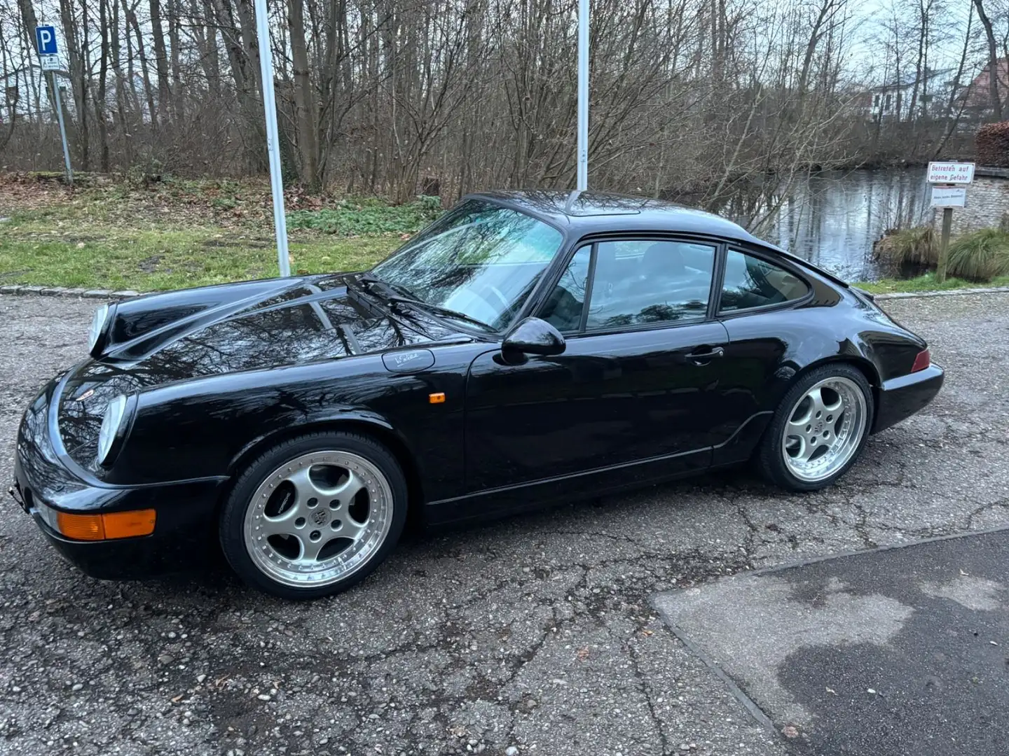 Porsche 964 C 2 Unfallfrei Schwarz - 1