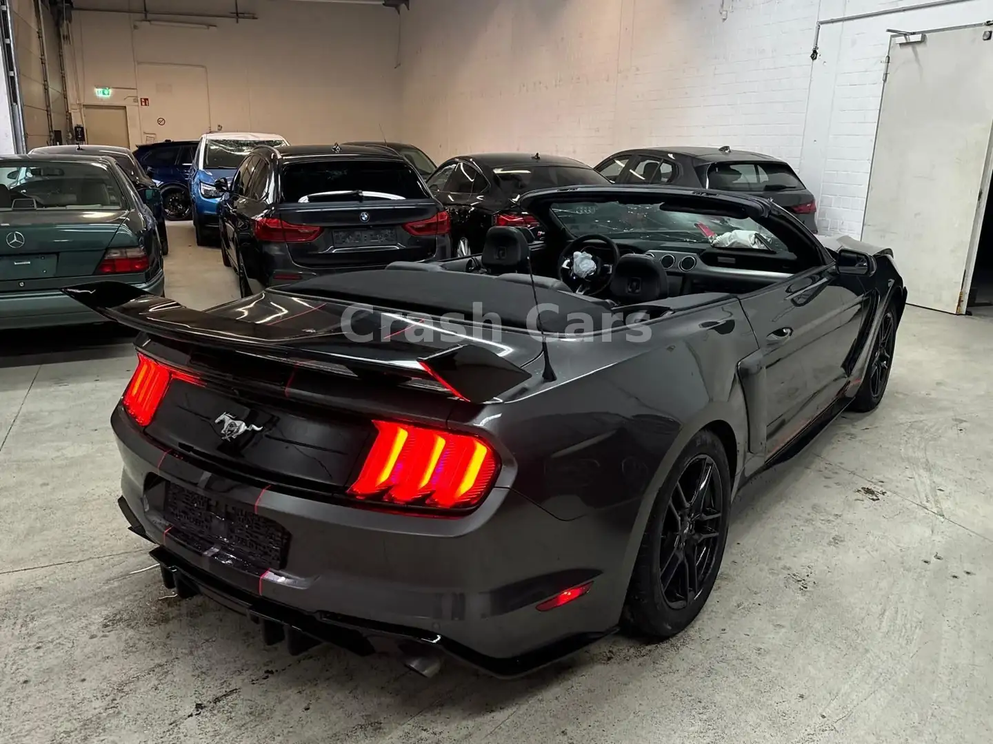 Ford Mustang 3.7 Cabrio*LED*Sitzklima*Leder*Kamera* Gris - 1