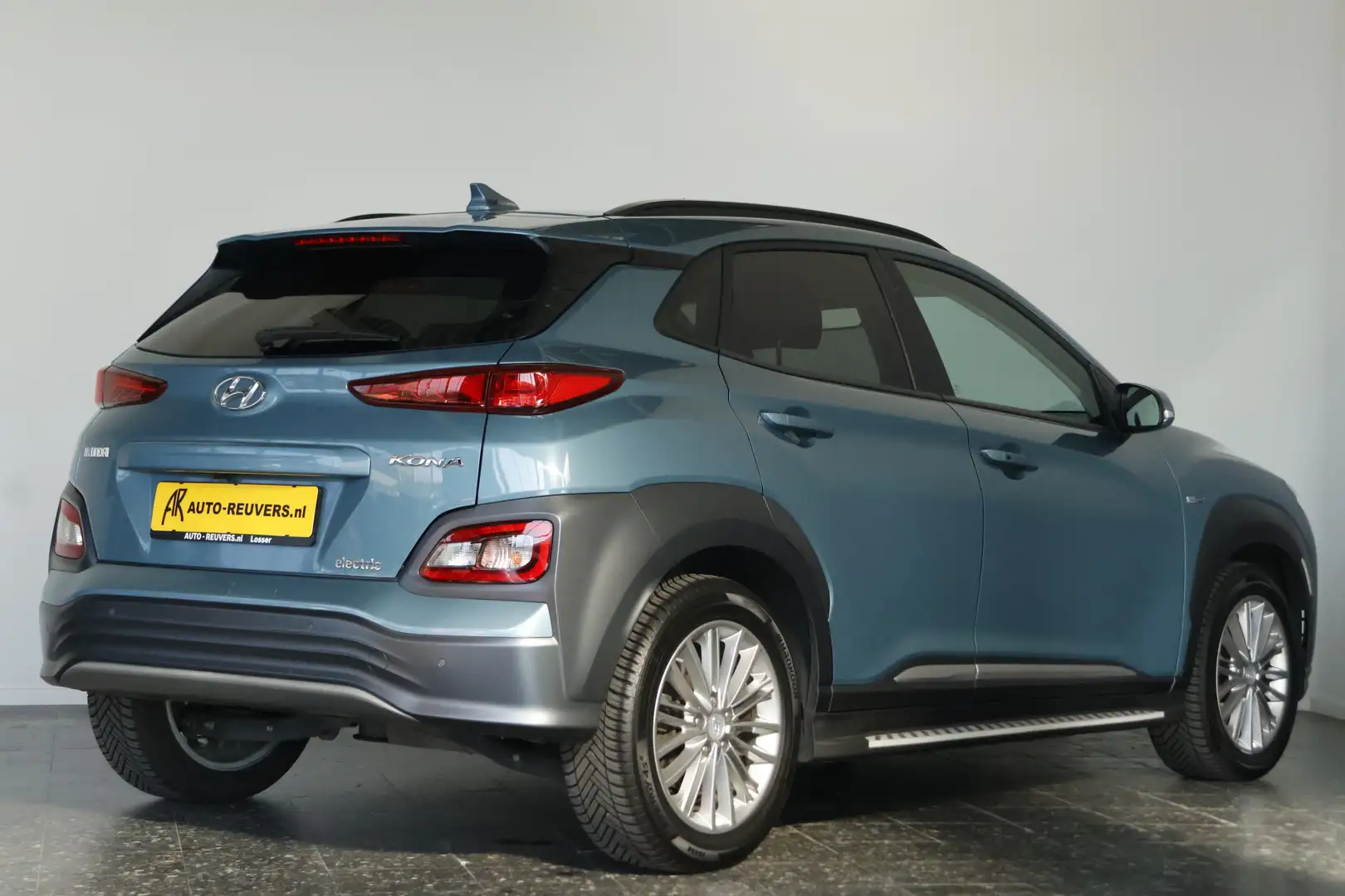 Hyundai KONA EV Premium 64 kWh / Opendak / LED / Leder / HUD Azul - 2
