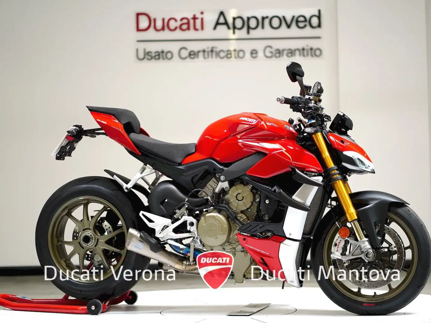 Ducati Streetfighter Streetfighter V4 S + Akrapovic Marchesini Magnesio Rouge - 2