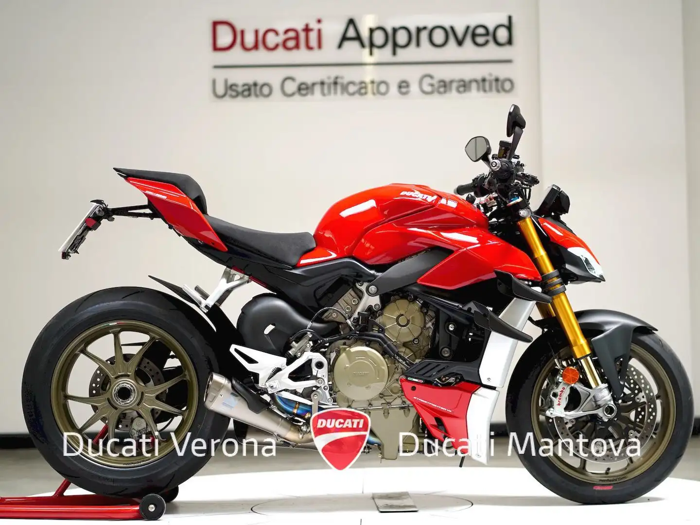 Ducati Streetfighter Streetfighter V4 S + Akrapovic Marchesini Magnesio Rouge - 1