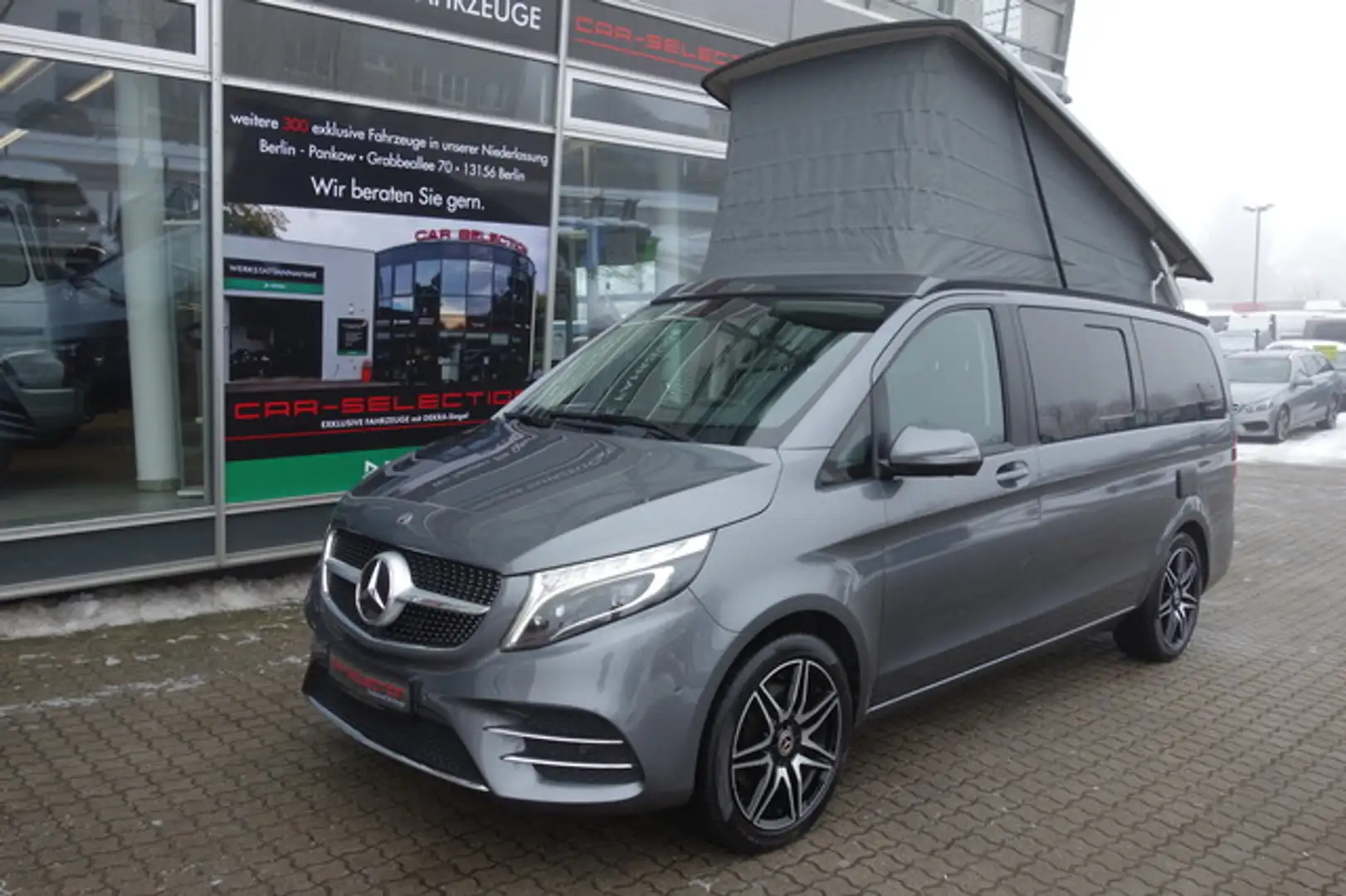 Mercedes-Benz V 300 d 4Mat Marco Polo AMG KÜCHE/e-TÜR/ACC/MBUX Gris - 2