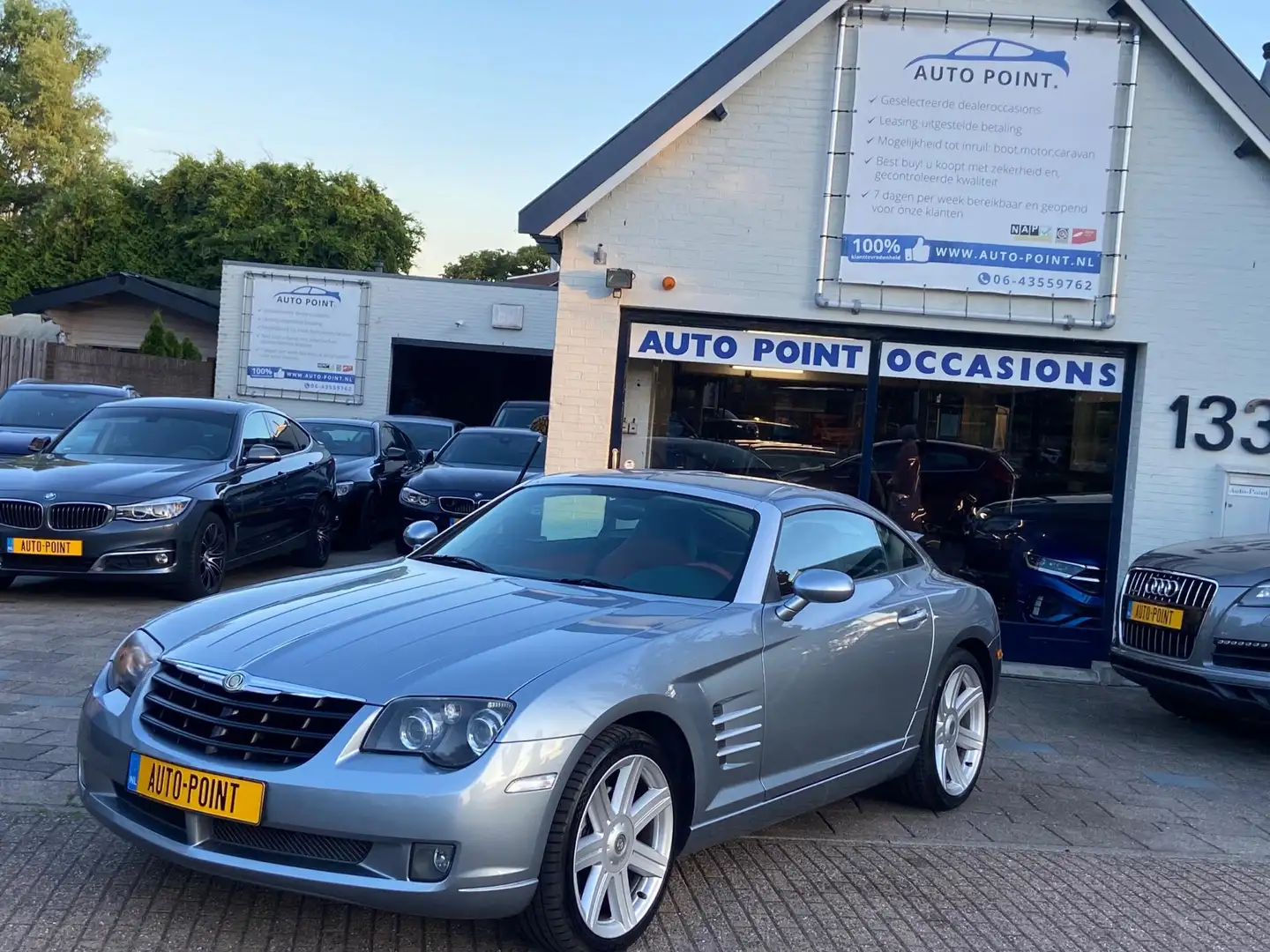 Chrysler Crossfire 3.2 V6 76000KM! NAP TOPSTAAT/YOUNGTIMER Blauw - 1