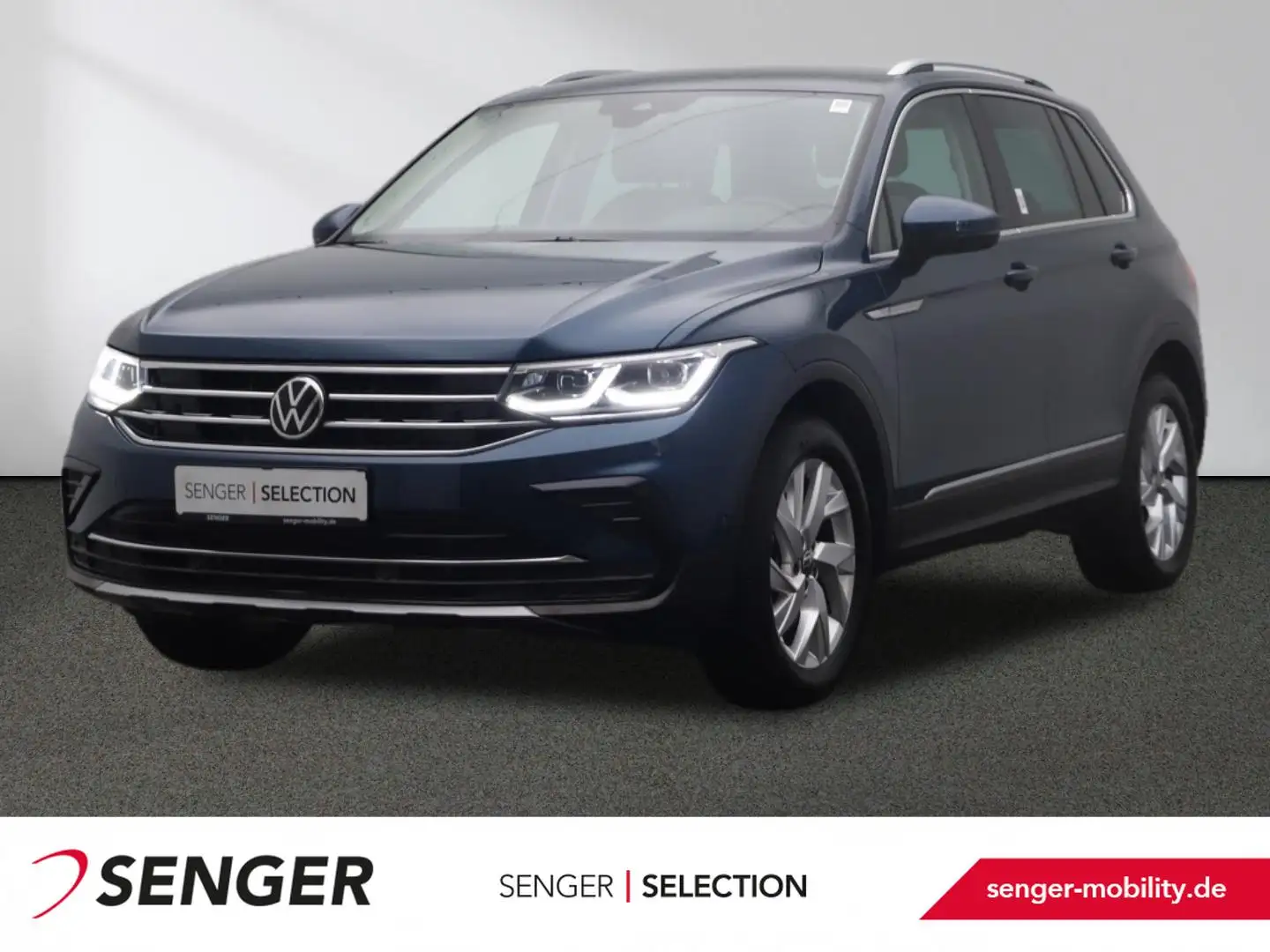 Volkswagen Tiguan 2.0 TSI DSG 4Motion CarPlay Matrix AHK Bleu - 1