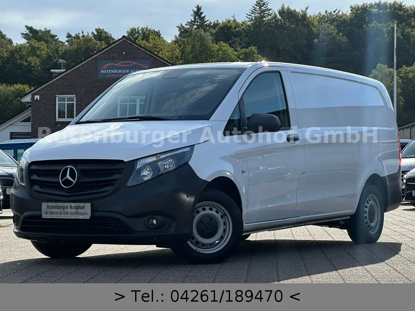 Mercedes-Benz Vito Kasten 114 CDI*LANG*NAVI*KLIMA*TEMPOMAT*1HD Weiß - 1