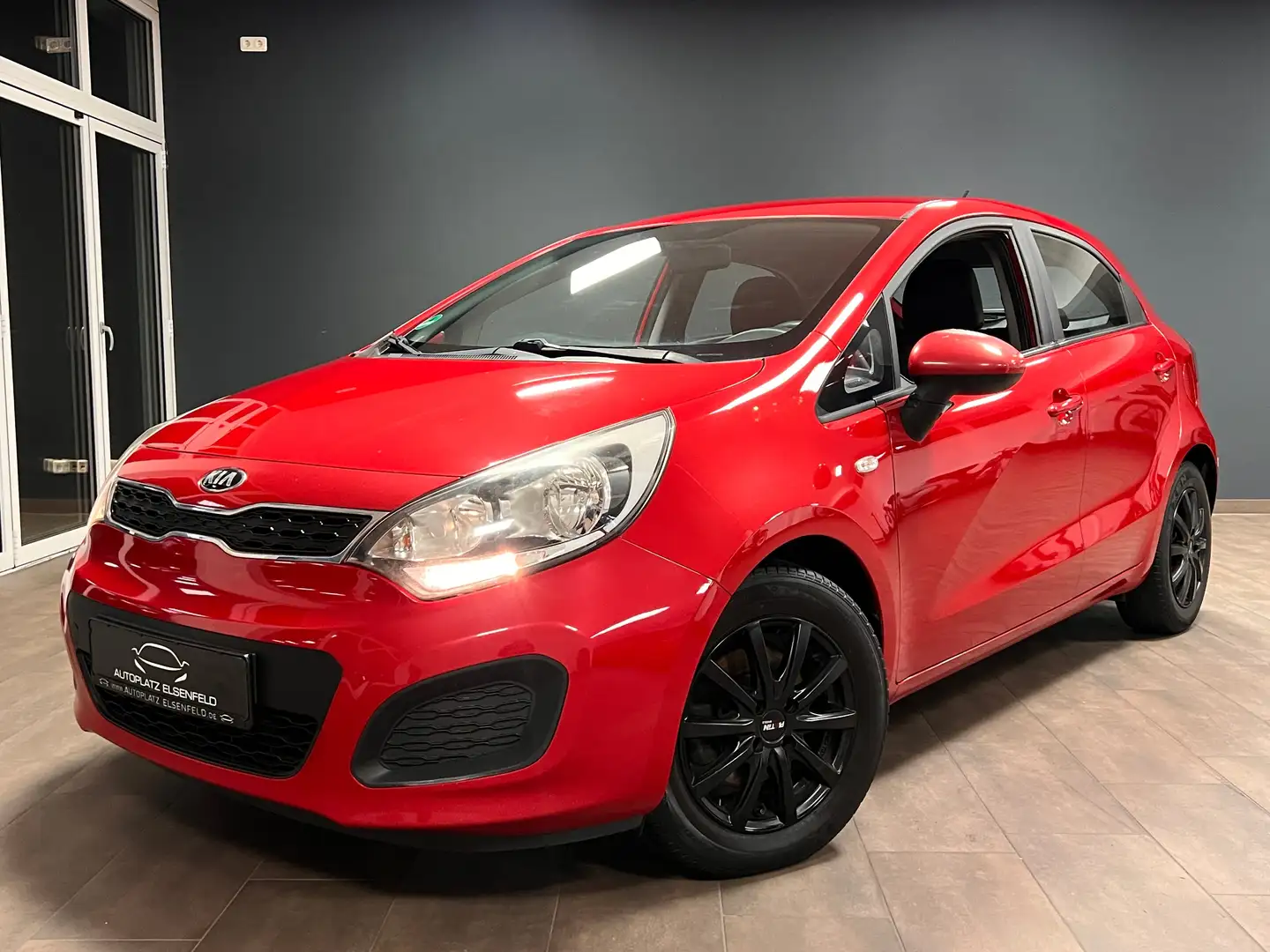 Kia Rio 1.2 Edition 7 / 1.HAND / KLIMA / SIGNAL RED Rot - 1