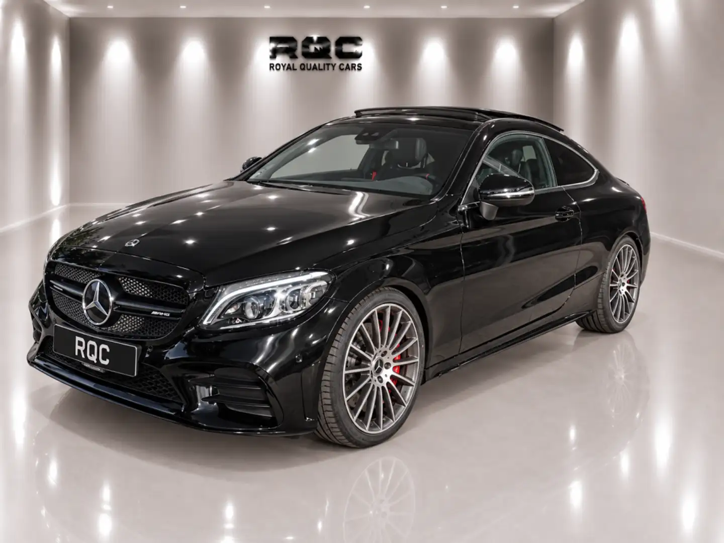 Mercedes-Benz C 43 AMG Coupé 4Matic Aut. Negro - 2