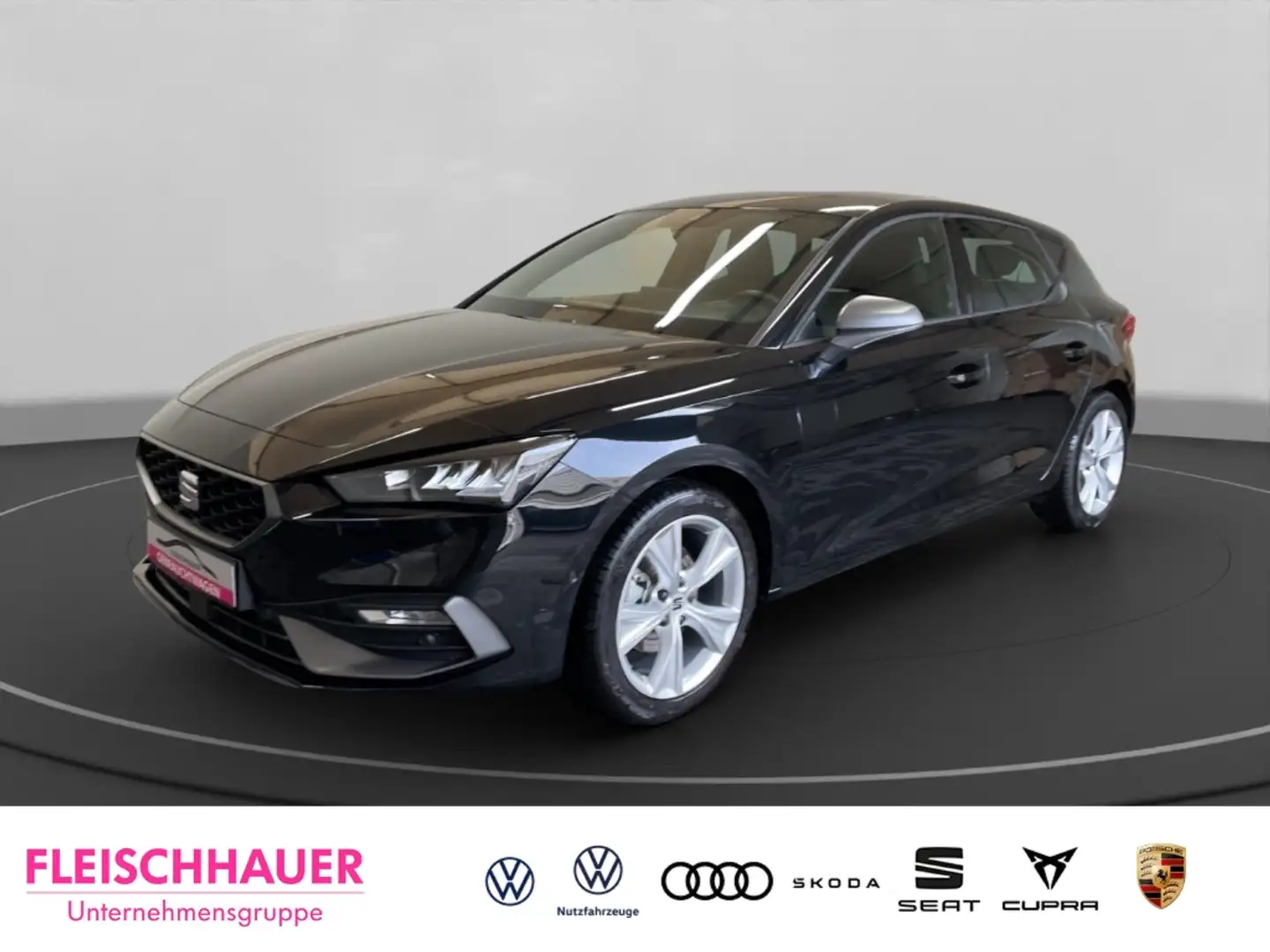 SEAT Leon FR 1.5 eTSI SHZ ACC Kamera Navi Full Link Schwarz - 1