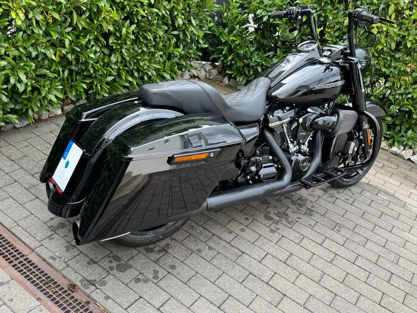 Harley-Davidson Road King Special - Penzl - Wilbers LDC Nivomat FahrwerksKit Noir - 1