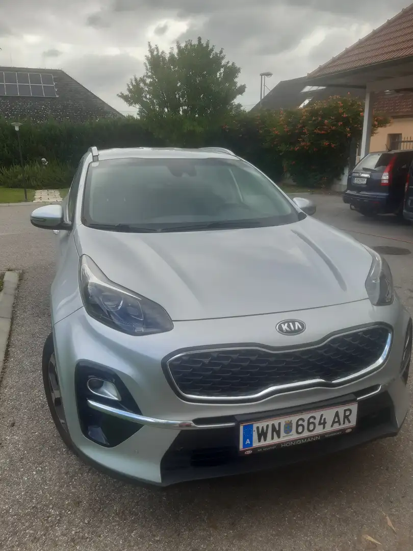 Kia Sportage Sportage 1,6 TGDI GPF GT-Line Silber - 1