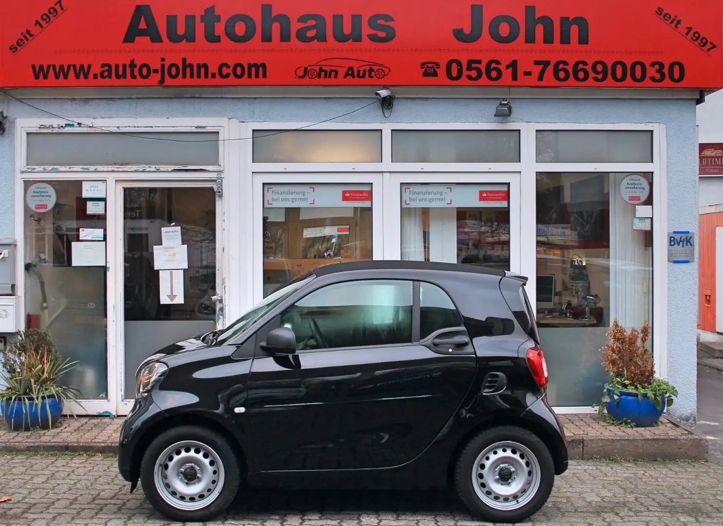 smart forTwo fortwo coupe *Automatik*2.Hd*Klimaautomat Schwarz - 1