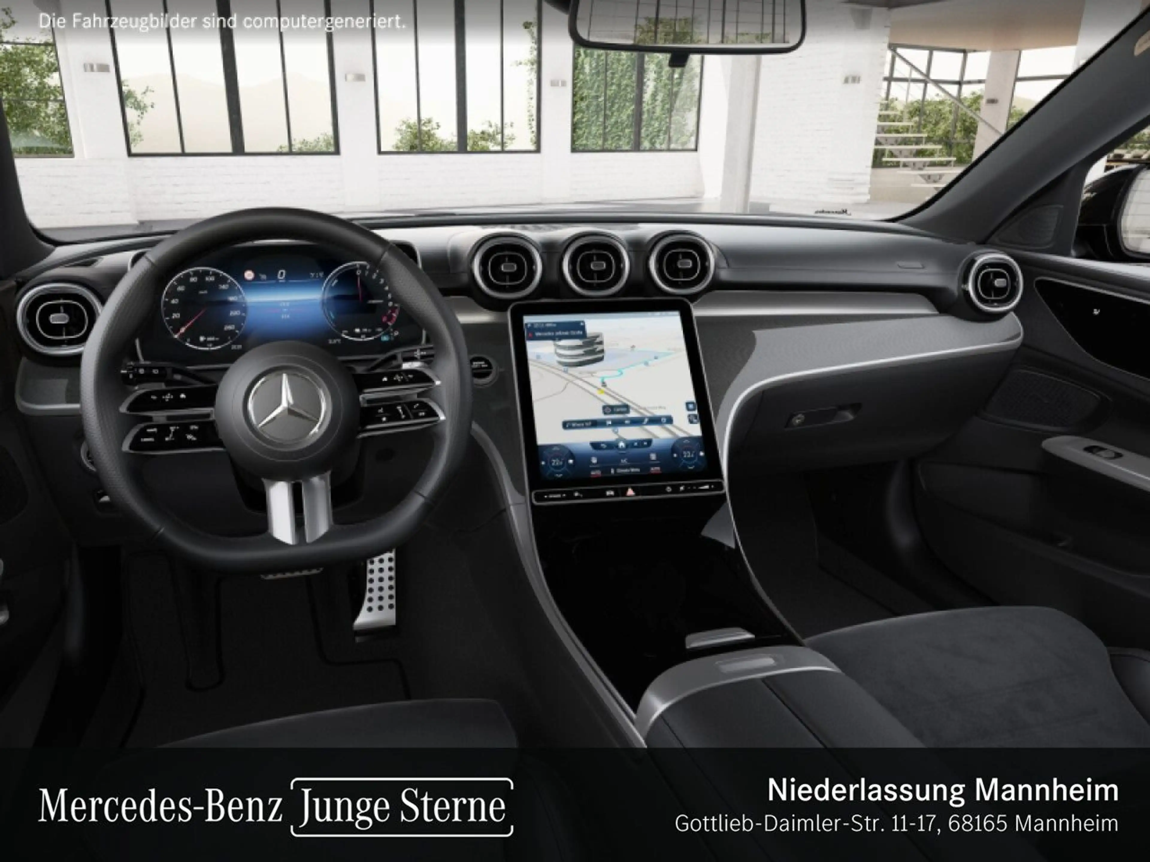 Mercedes-Benz C 300 e T AMG+NIGHT+AHK+LED+KAMERA+KEYLESS+9G — photo 10