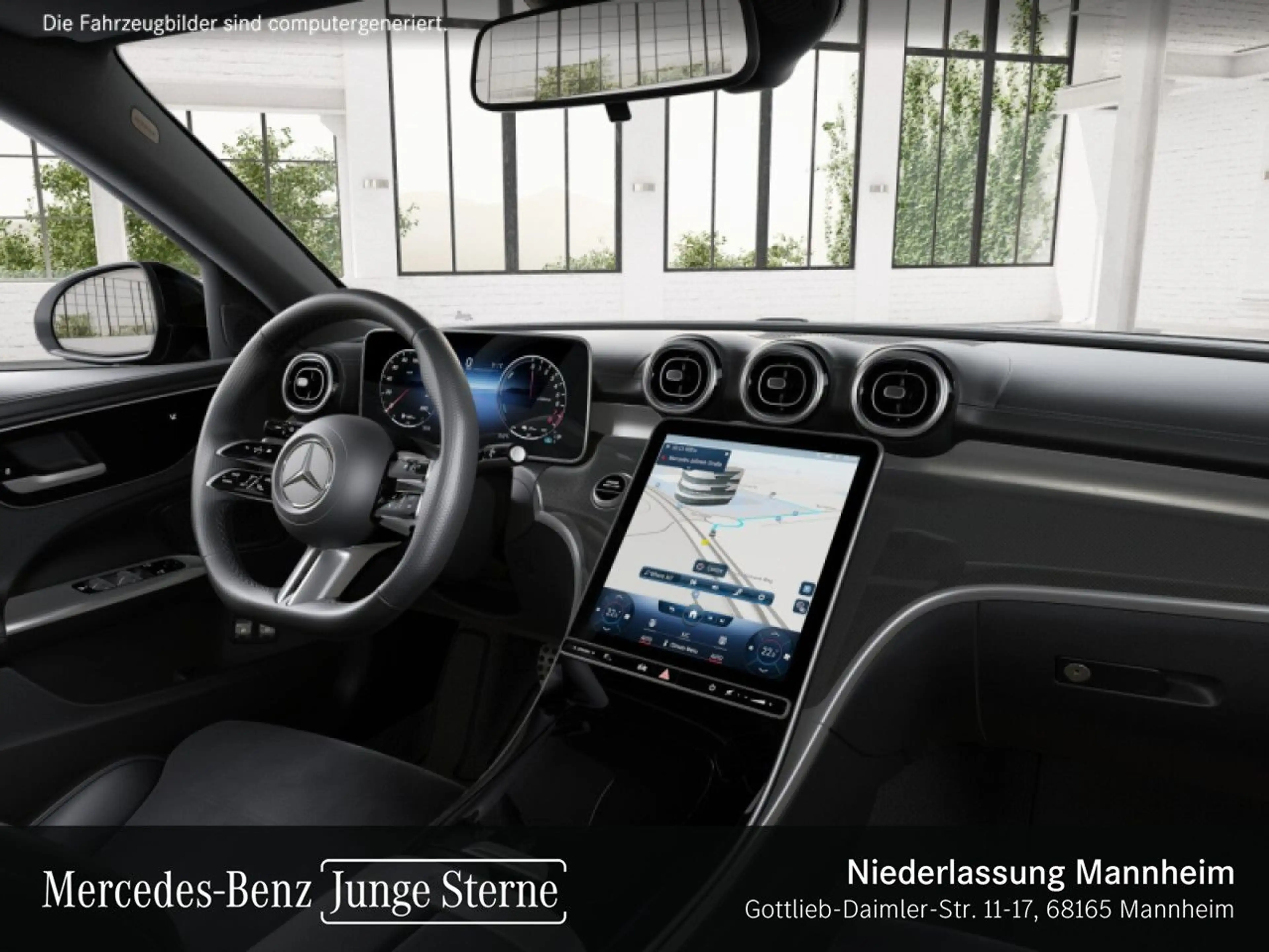 Mercedes-Benz C 300 e T AMG+NIGHT+AHK+LED+KAMERA+KEYLESS+9G — photo 11