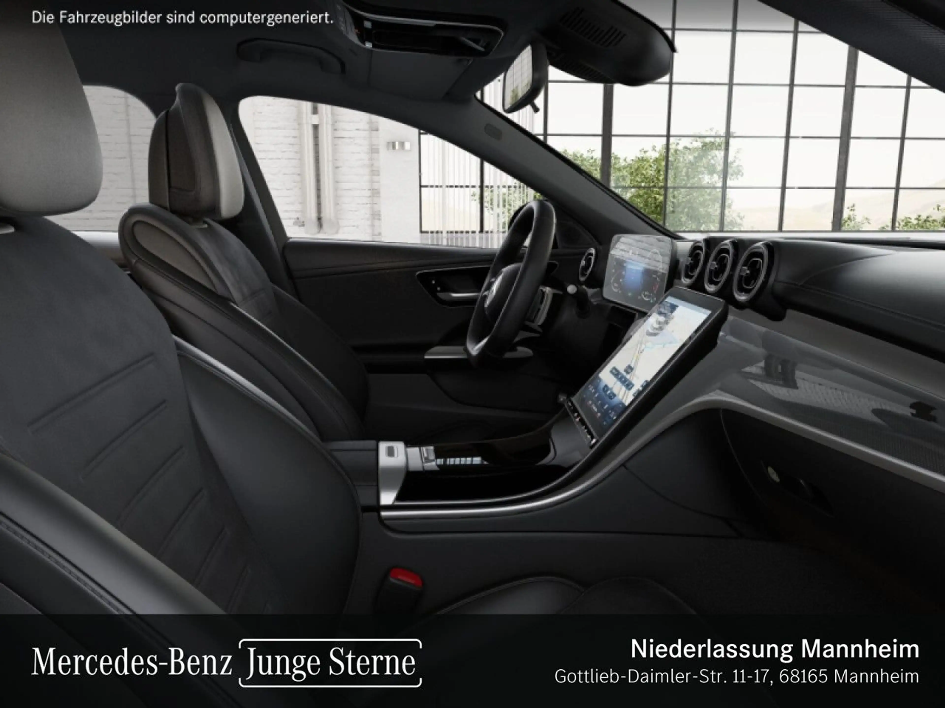 Mercedes-Benz C 300 e T AMG+NIGHT+AHK+LED+KAMERA+KEYLESS+9G — photo 12