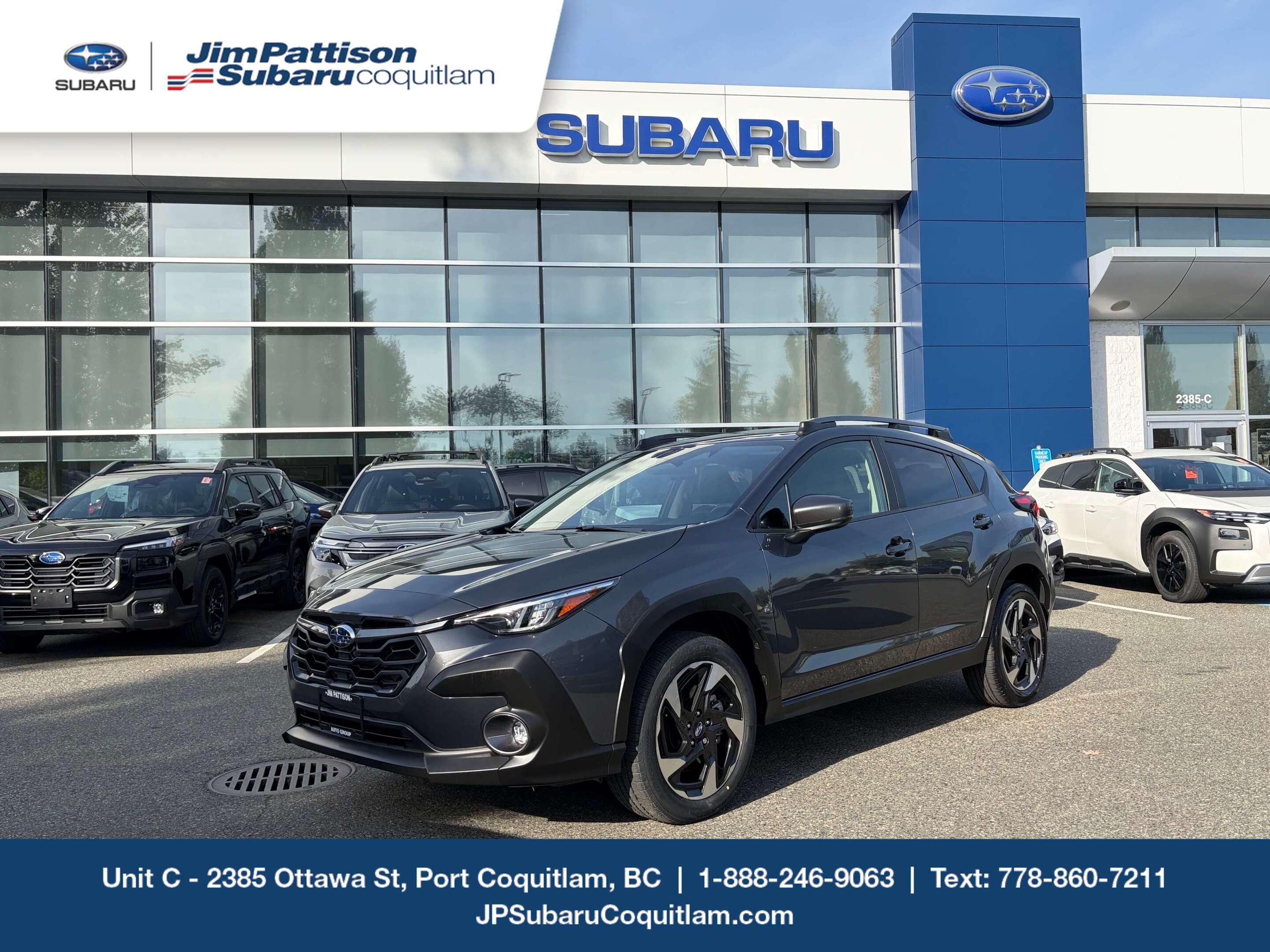 Gray 2025 Subaru Crosstrek SUV / Crossover All-Wheel Drive Automatic